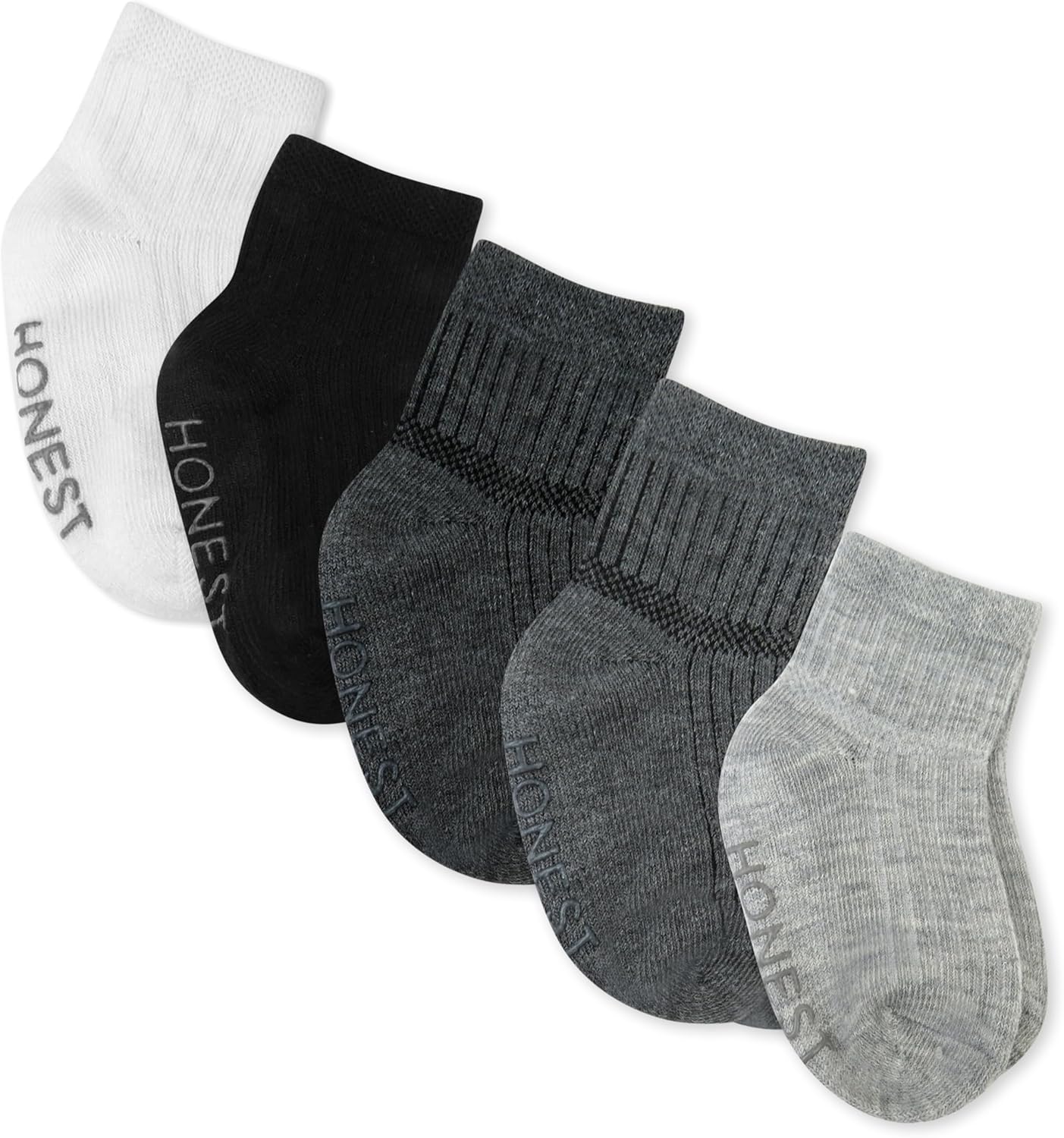 HonestBaby Baby Girls' Cozy Socks (Multipack)