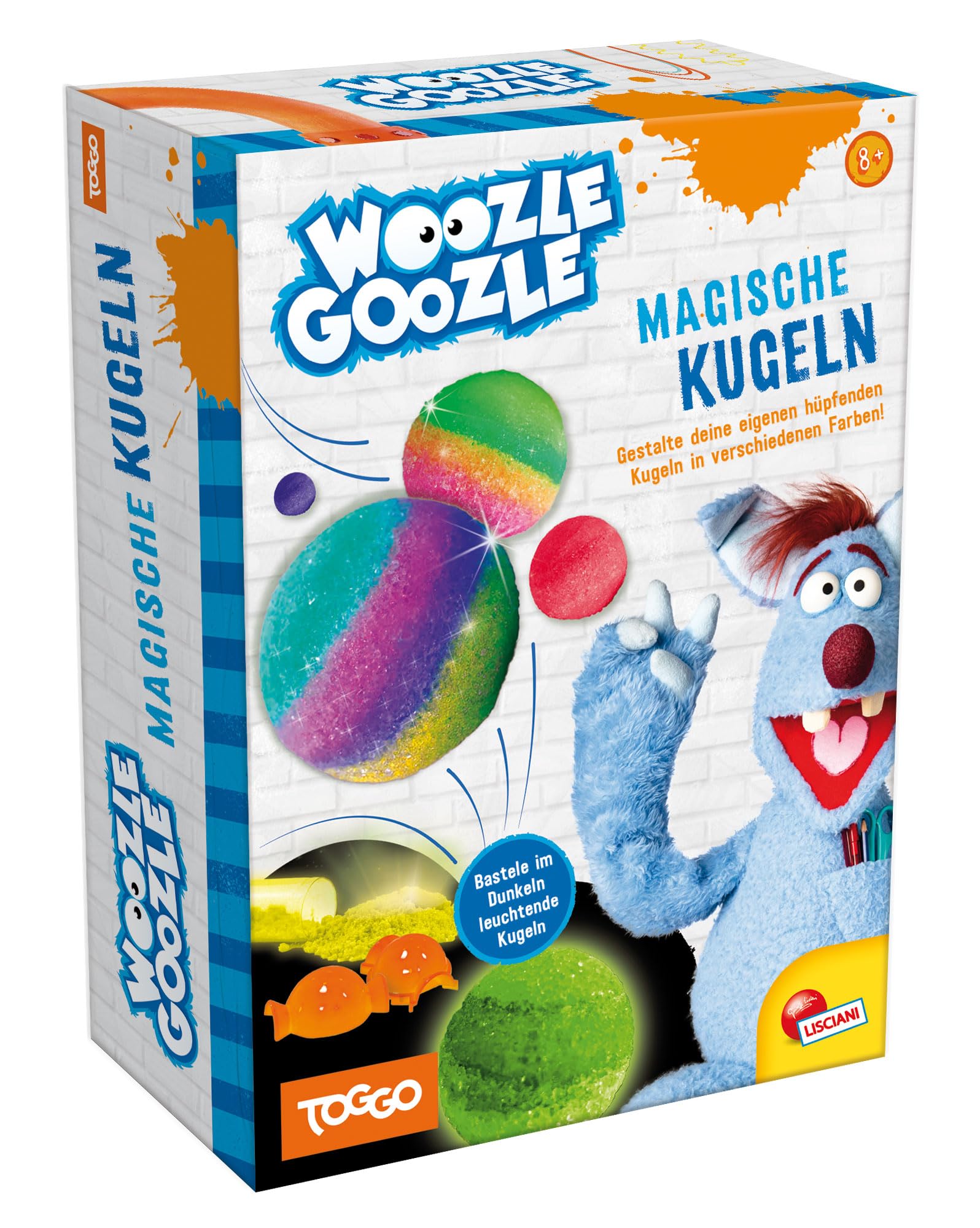 WOOZLE GOOZLE Magische Hüpfkugeln – DIY Leuchtball-Bastelset (ab 8 Jahren) von Lisciani Giochi