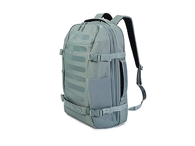 Hedgren Trip Large Backpack Backpack Bags Grey/Green, Polyester