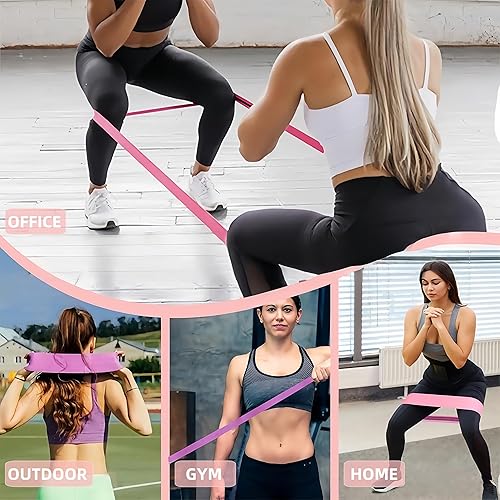 Miniatura 8 de Bandas de dominadas, bandas de resistencia, bandas de asistencia para dominadas para hombres y mujeres, bandas de entrenamiento de ejercicio para