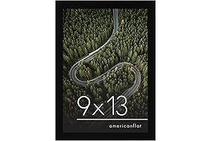 Slate Black Picture Frame, Perfect for Displaying 9x13 Memories