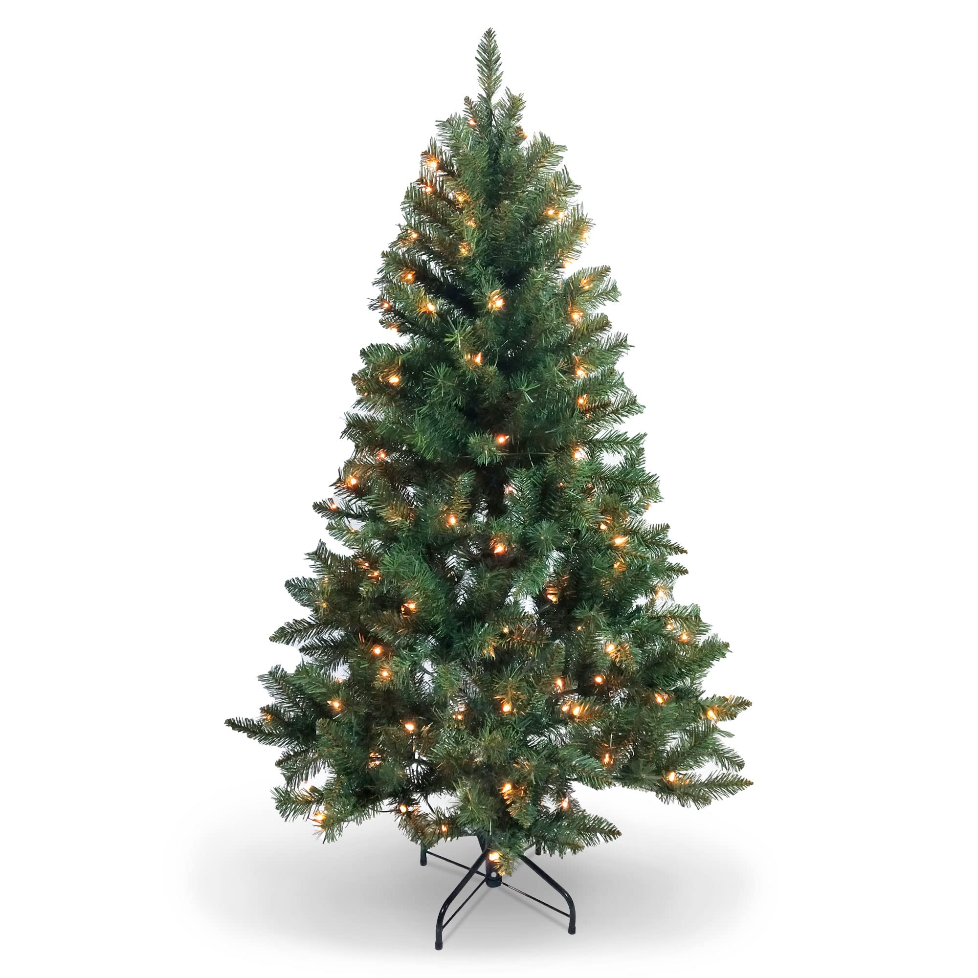 Buy PAMI Artificial PreLit Christmas Tree 6ft Douglas Fir Tree with