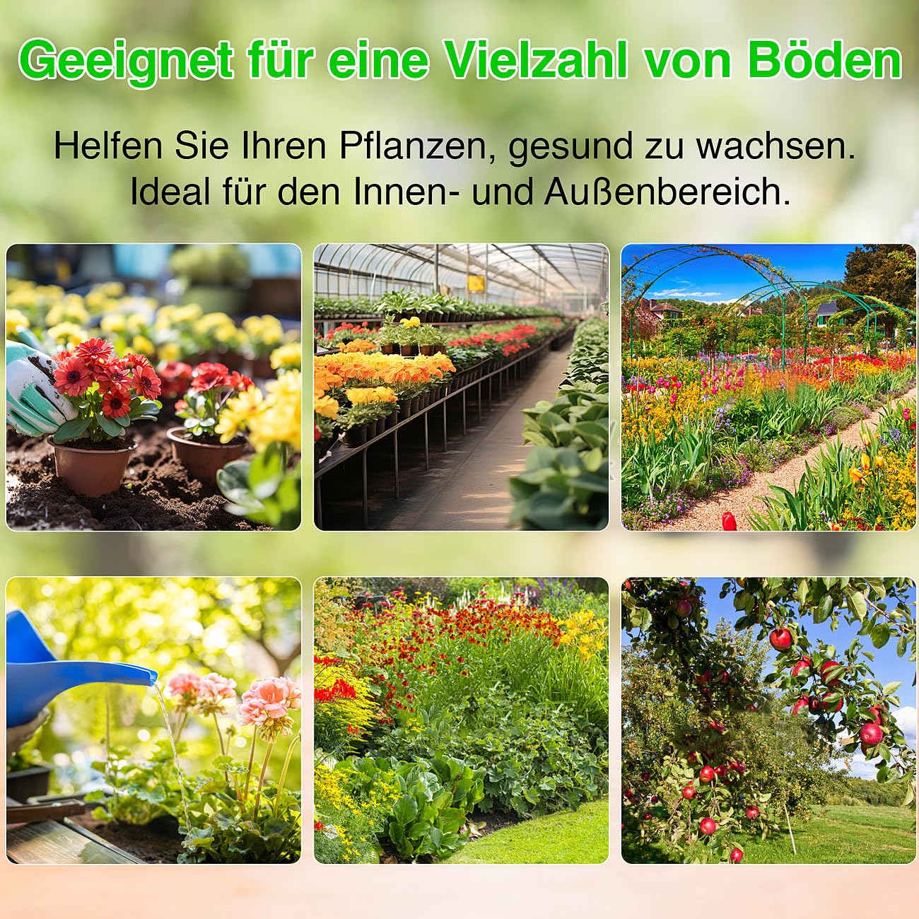 Royal Gardineer Bodenfeuchtigkeitssensor: 4er-Set Boden-Feuchtigkeits-&Temperatur-Sensoren mit WLAN-Gateway, App (Boden Feuchtigkeitsmesser WLAN, Bodentemperatur Sensor, Thermo)
