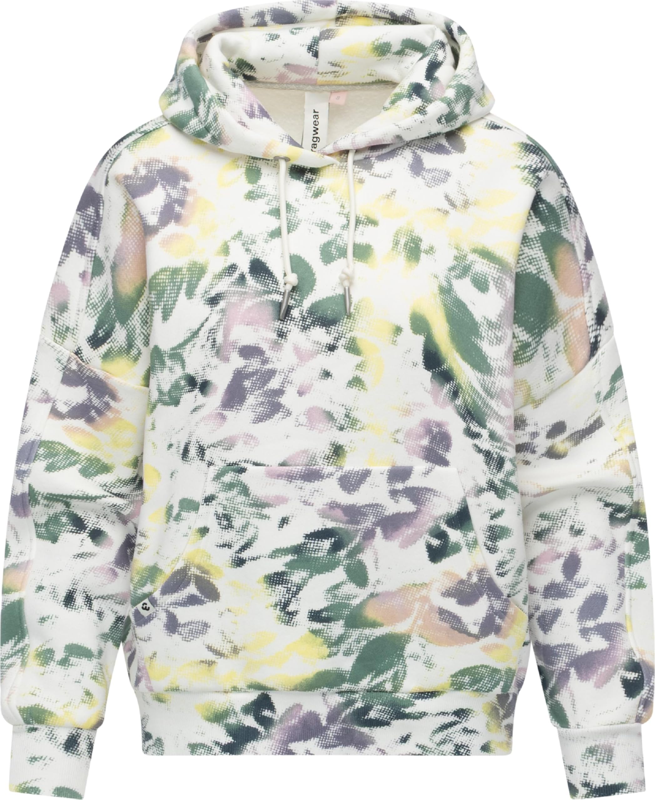 Ragwear Pirita Print Kapuzenpullover Damen