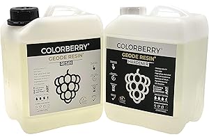 Mrs Colorberry Geode Resin (One to One Resin) 1:1 - Premium Cast Resin/Epoxy Resin