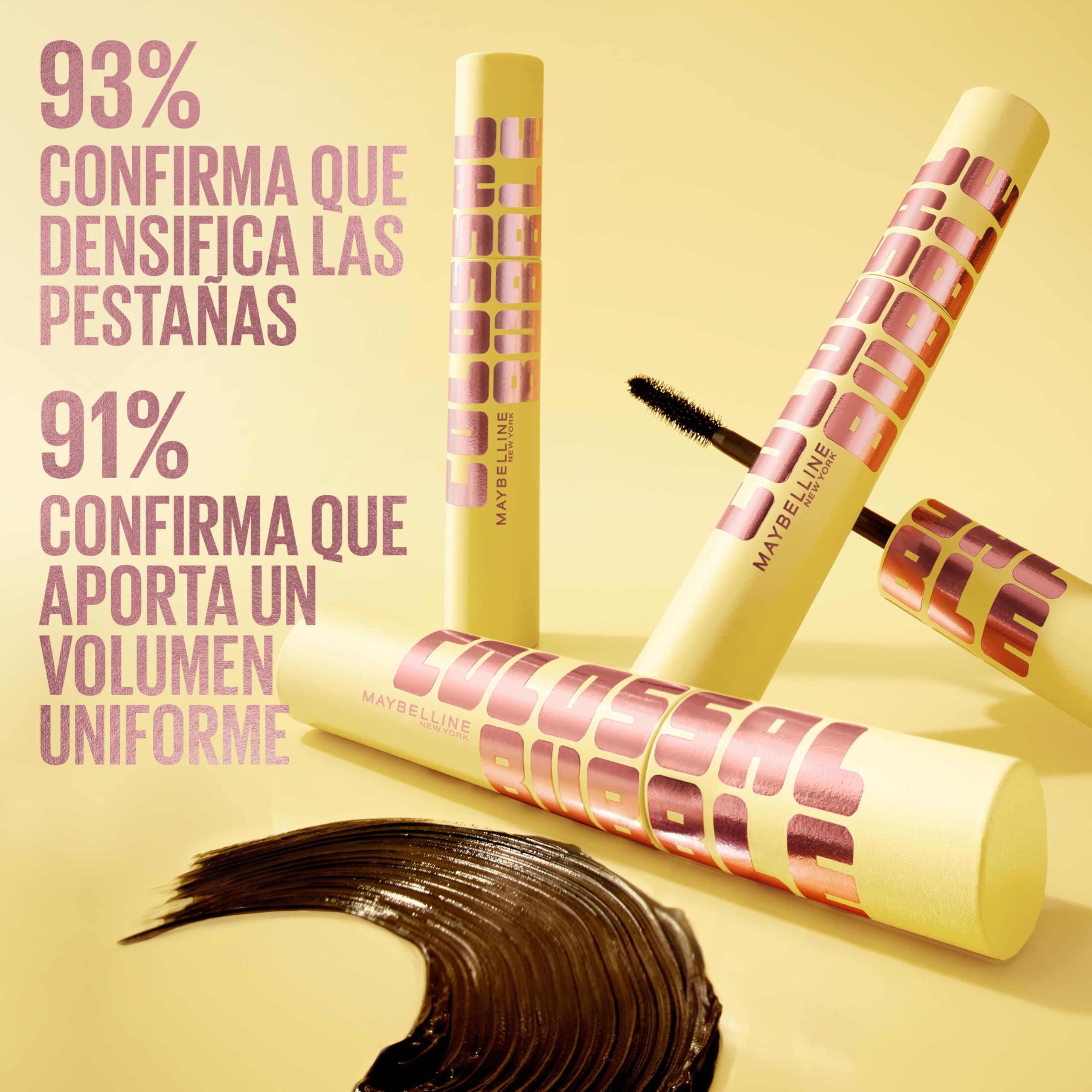 Maybelline New York Colossal Bubble Black; Wodoodporny tusz do rzęs; 10 ml