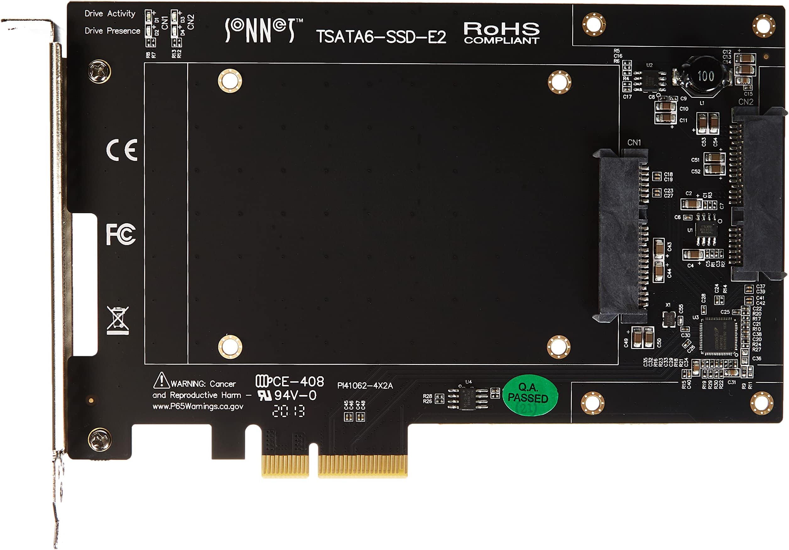 Sonnet Tempo SATA E2P 2-Port Serial ATA Host Controller For PCI Express (AM69