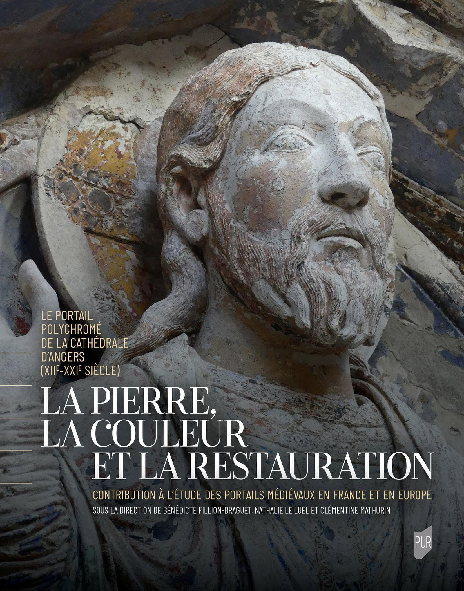 La pierre, la couleur et la restauration: Le portail polychromé de la cathédrale d'Angers (XIIe-XXIe siècle). Contribution à l'étude des portails médiévaux en France et en Europe