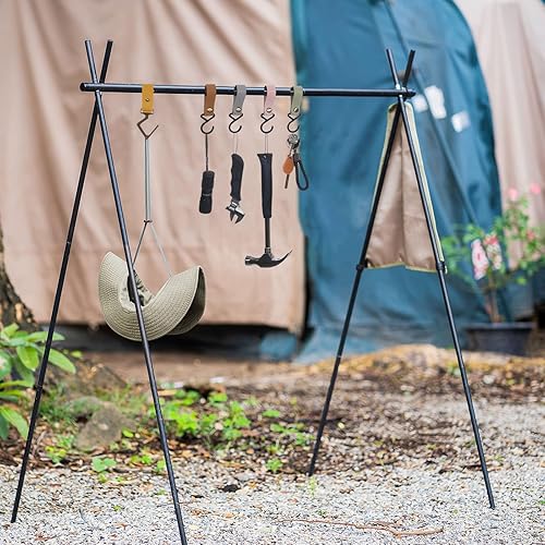 Miniatura 6 de MECCANIXITY Ganchos de cuero sintético en S para estantes, ganchos de campamento, accesorios de plástico para colgar ollas, sartenes, utensilios,