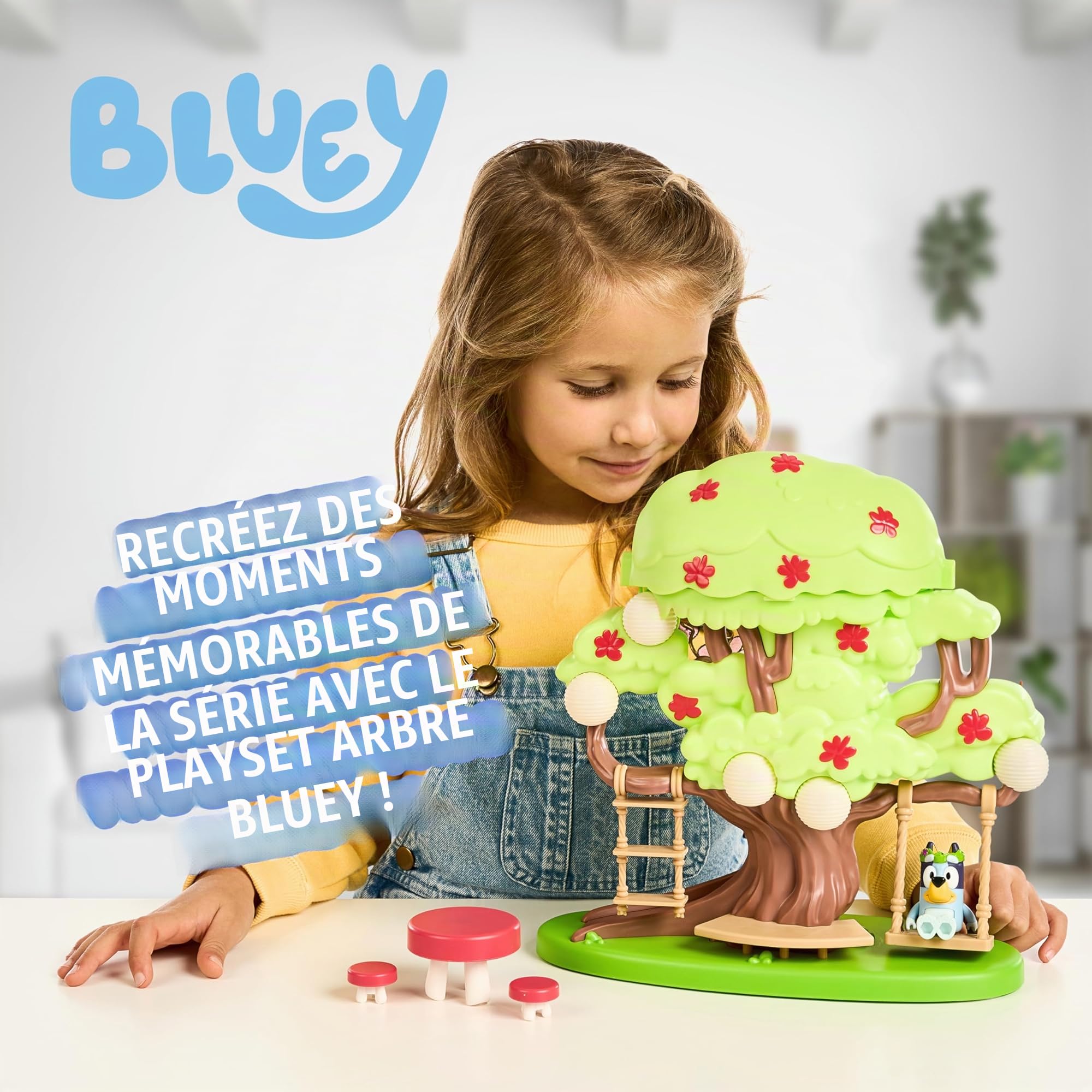 Bluey 17529 Arbre de Jeu Vert Taille M