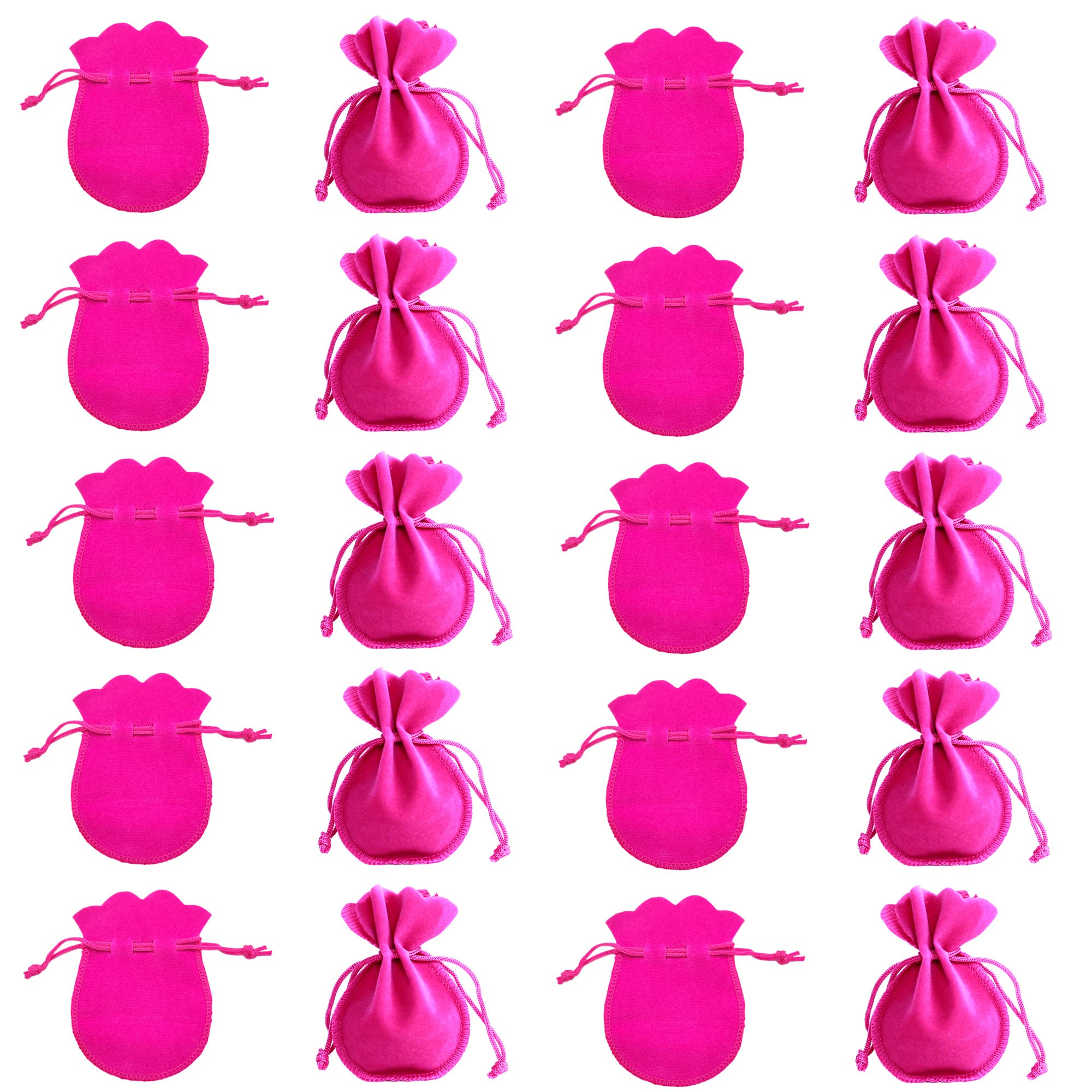 Sacchetti Velluto Per Gioielli 31 Pezzi - Con Cordoncino, Nero, Ideali Per Regali E Bomboniere - Foto 5