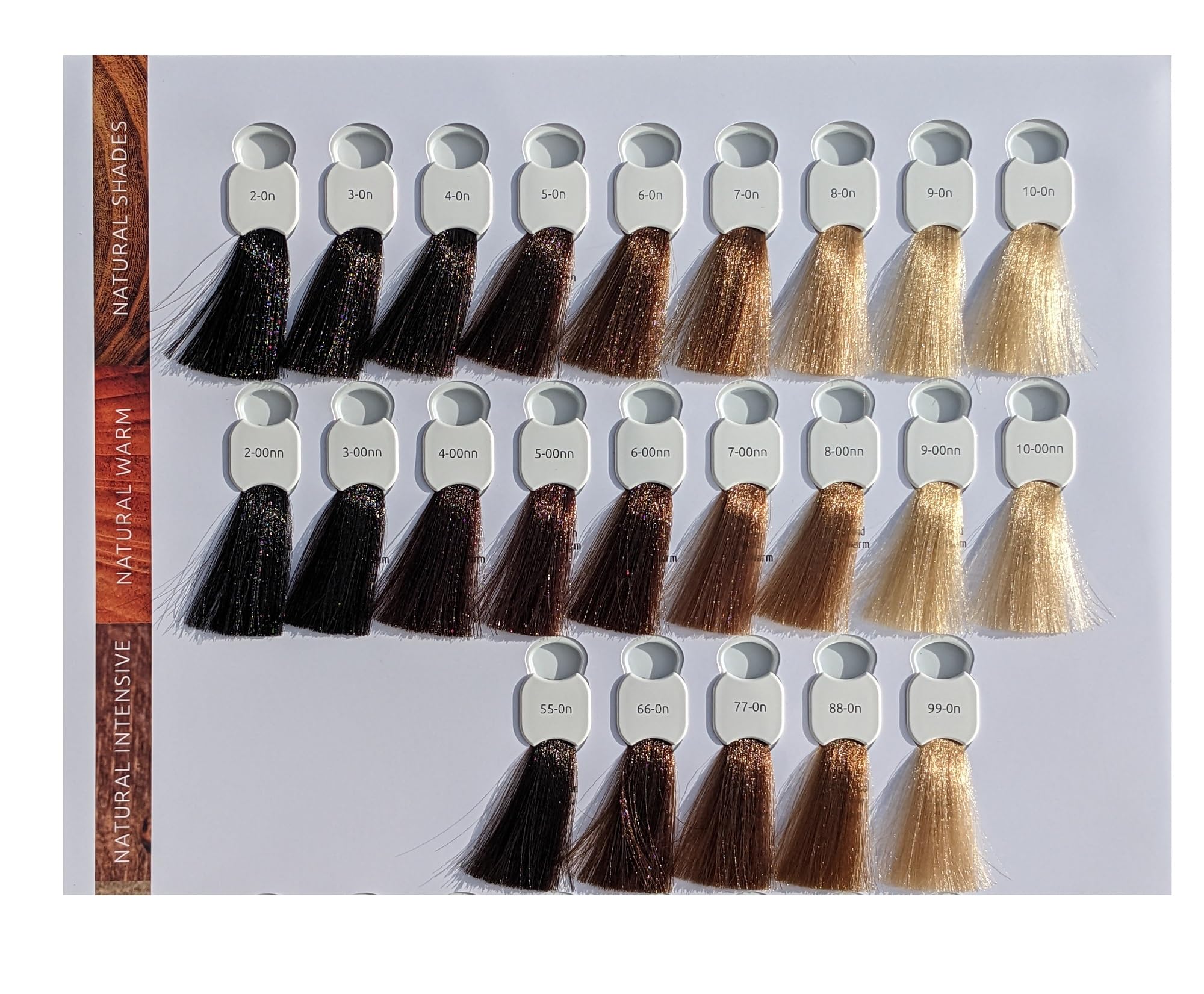 SBC Super Brilliant Color Tinte para el cabello 3 x 100 ml + pincel especial (8-0n)