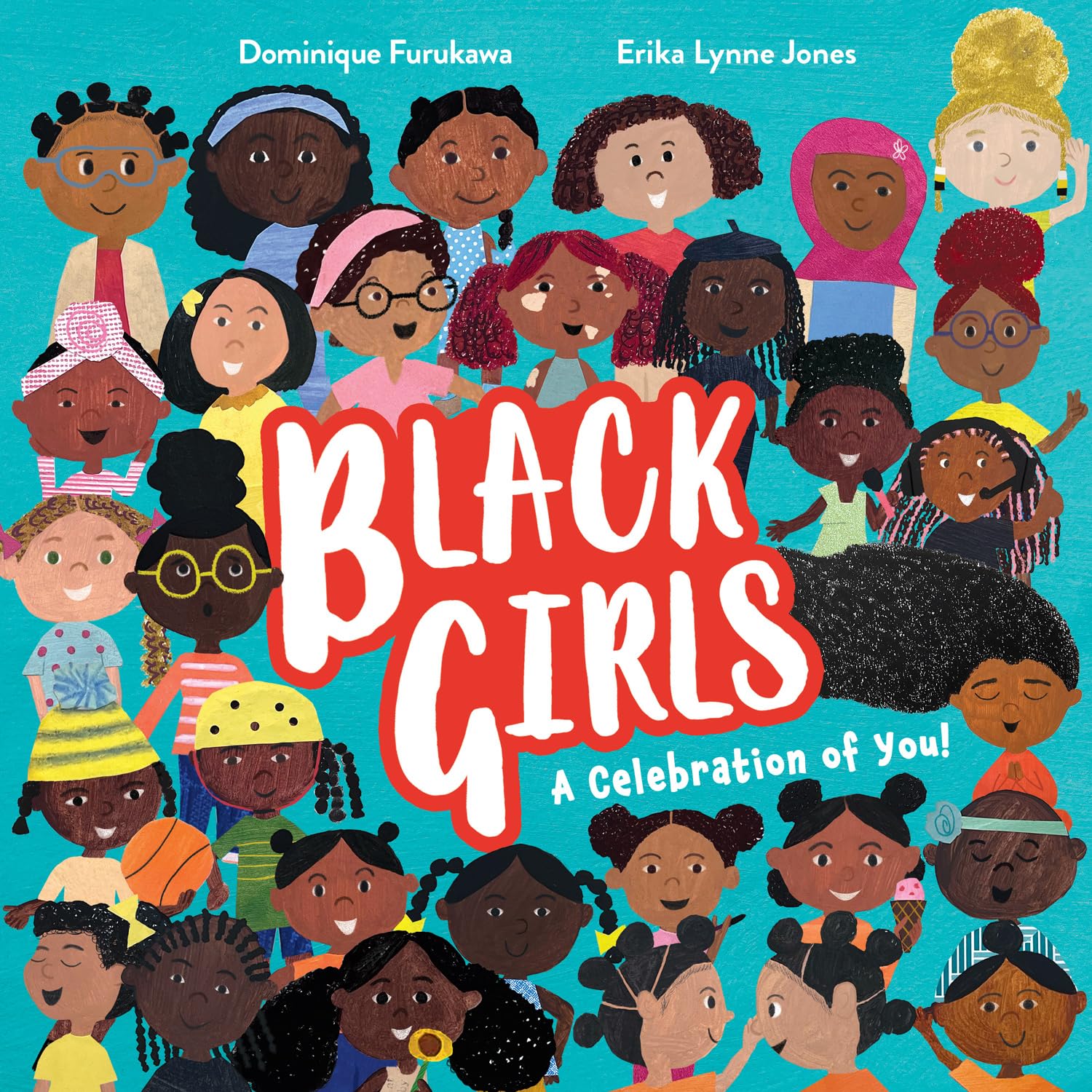 Black Girls: An empowering illustrated picture book celebrating the joys of Black girlhood, perfect for children aged 3+.