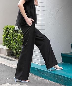 関税/送料込◆Sequoia リネン ワイドパンツ LISA」ワイドパンツ【自宅で試着、返品送料無料】(XS 中濃色