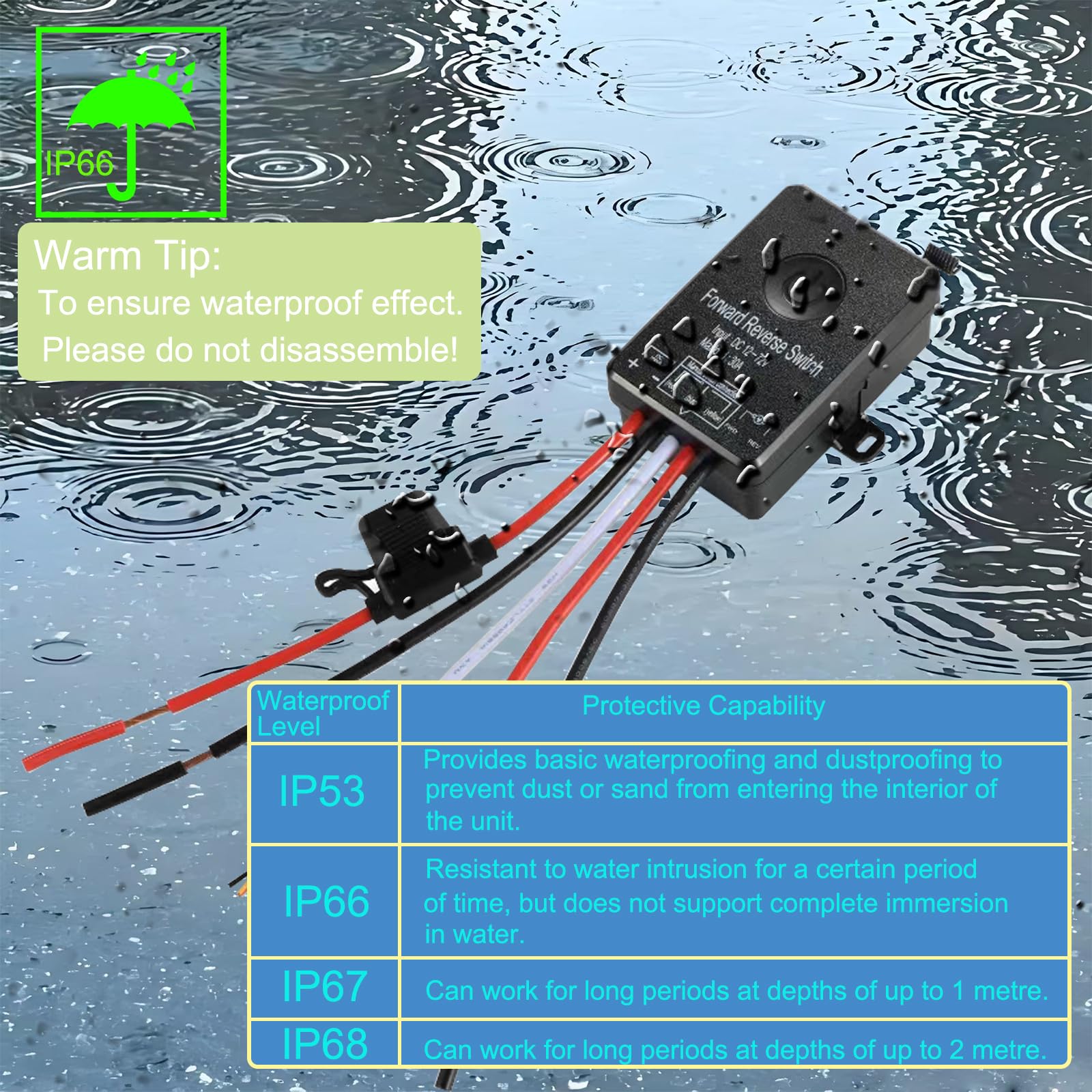 Forward Reverse Controller,Waterproof, Remote and Local Control — Amazon image 5