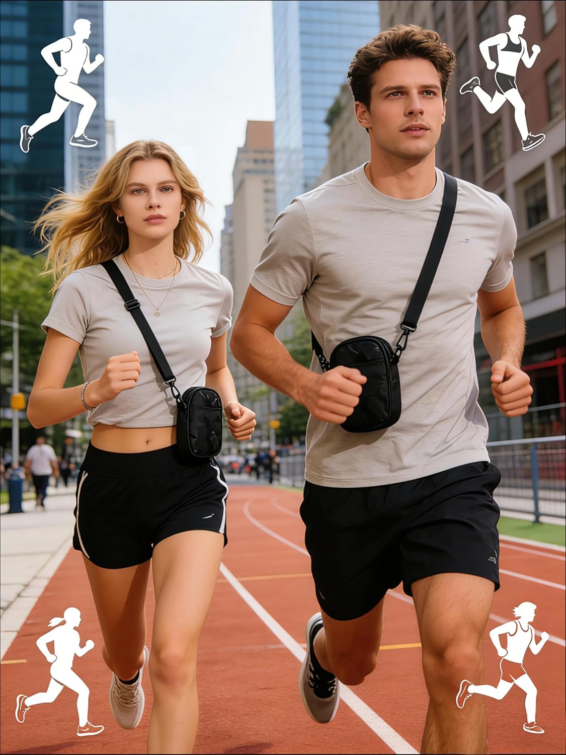 GORELAX Unisex Mini Crossbody Sling Bag for Phone, Lightweight EDC Bag for Outdoor Adventures, Hiking, Camping, Cycling(Strap Adjustable 26"-49") - Image 7