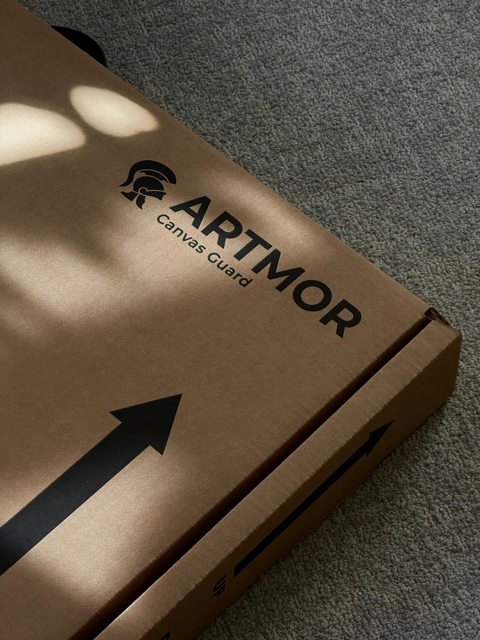 CAJA ESPECIAL DE CARTÓN Y ESPUMA PARA ENVÍO DE CUADROS, ARTMORM01