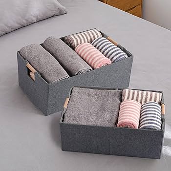 Amazon.com - LaMorée Fabric Storage Bin Box Foldable