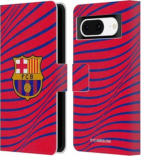Miniatura 10 de Head Case Designs Officially Licensed FC Barcelona Neon Barca Graphics Leather Book Wallet Case Cover Compatible with Google Pixel 8