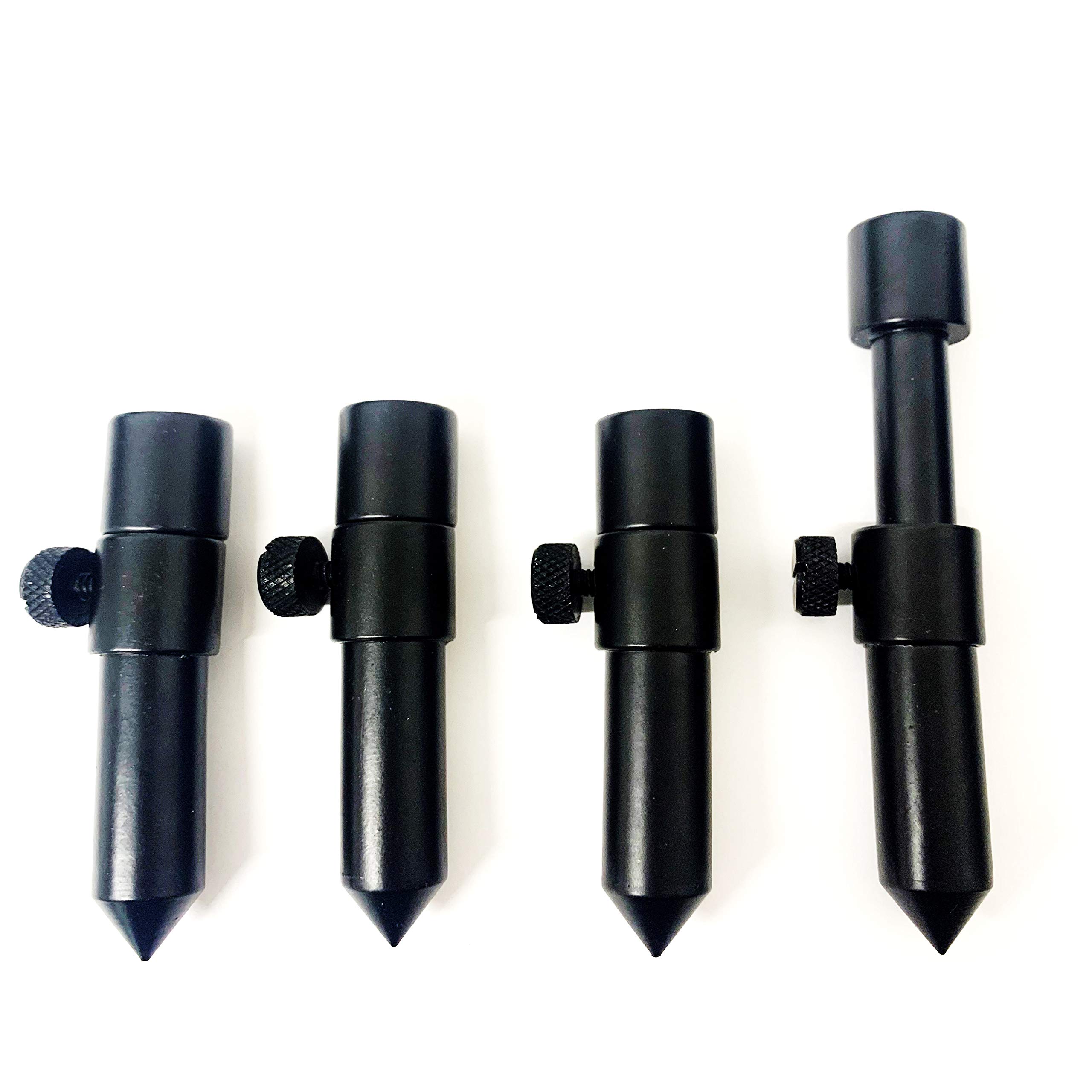 Lidsters Fishing Supplies Black 4 Ali 10-15Cm Short 16Mm Thick Carp Coarse Banksticks Bank Sticks Ltd