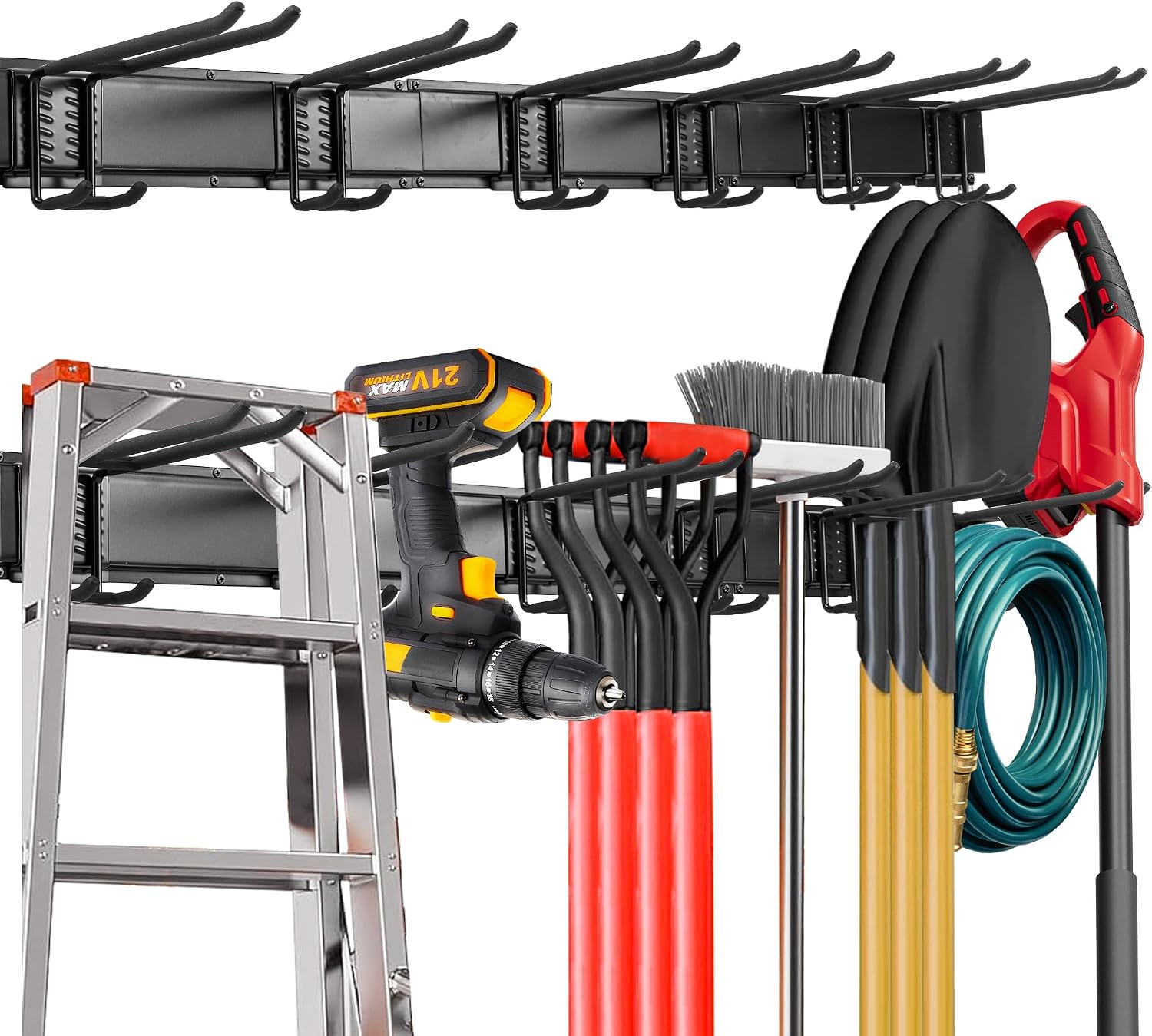 Amazon.com: BakeBliss Garage Wall Tool Rack,Garage Organization,Garden ...