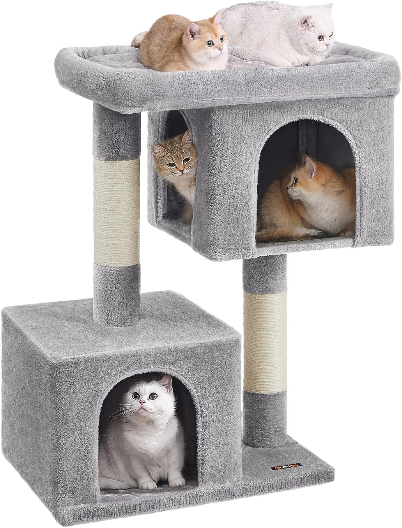 OTLIVE 30'' Large Cat Tree, Cat Activity Tree for Big Cats
