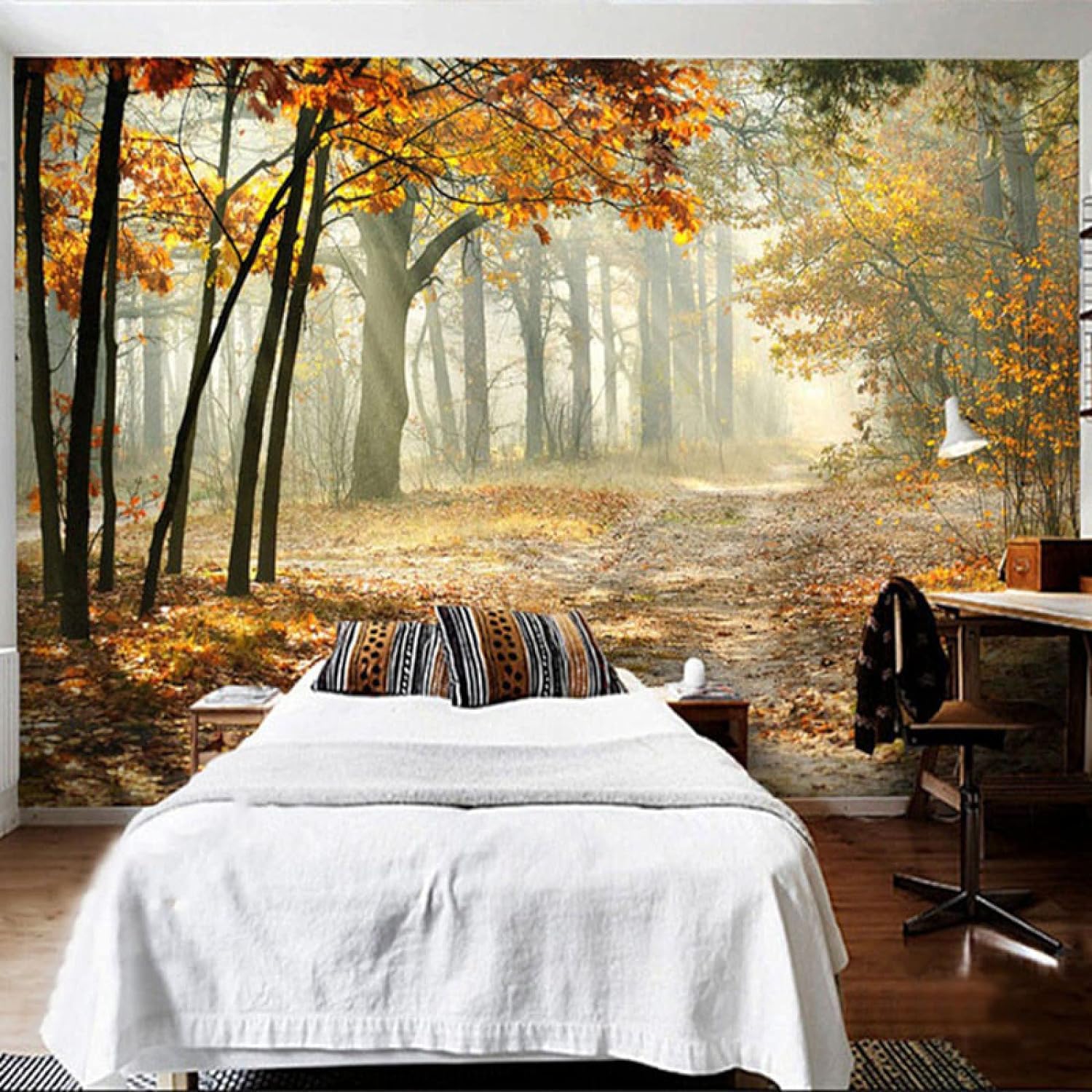 Carta Da Parati 3D Murale Paesaggio 416(W) X254(H) Cm Peel And Stick Poster Da Parete Rimovibile Tv Sfondo Decorativo Wall Art Wall Art Per La Camera Dei Soggiorno Camera Da Letto-149581