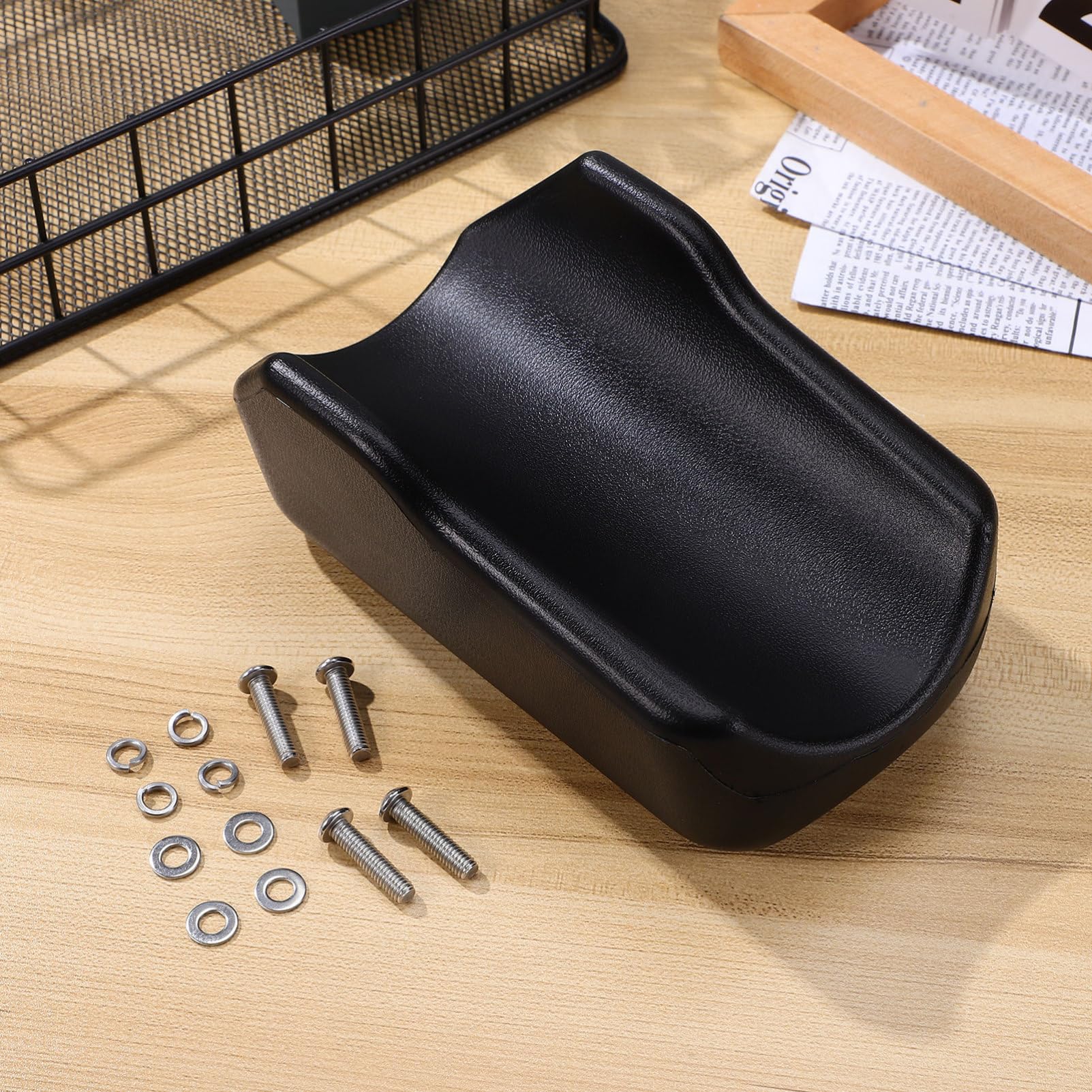 Cuscino Sostitutivo per Bracciolo Deambulatore per Anziani in Pu Morbido e Confortevole, Accessorio Facile da Installare per Rollator e Walker