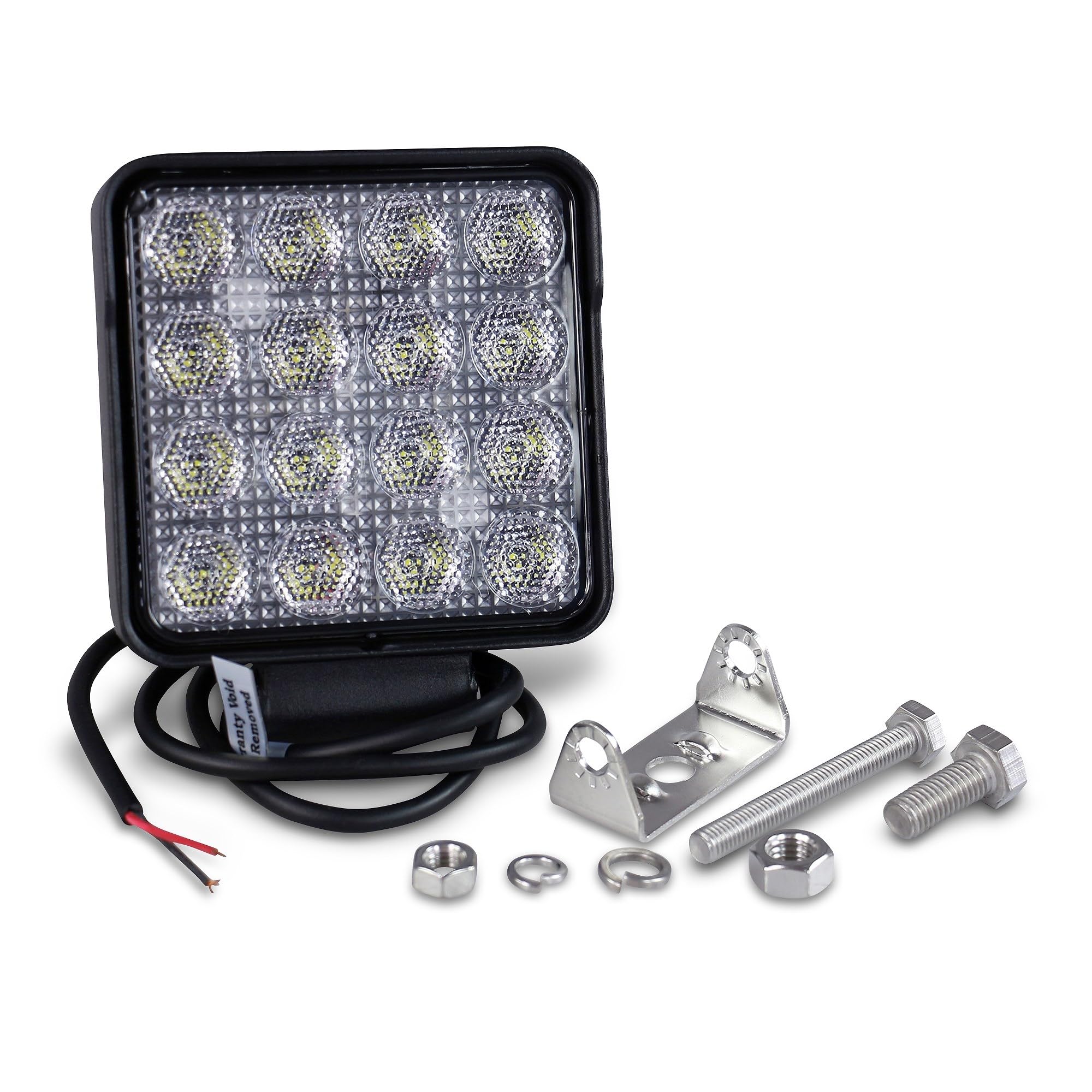 Hella 1GA 357 106-022 Arbeitsscheinwerfer - Hella ValueFit S2500 - LED - 12V/24V - 2500lm - Anbau/Bügelbefestigung - hängend/stehend - Nahfeldausleuchtung