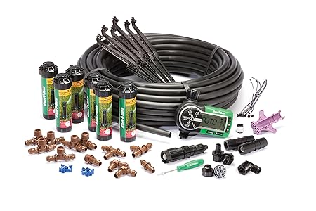Rain Bird 32ETI Easy to Install in-Ground Automatic Sprinkler System Kit
