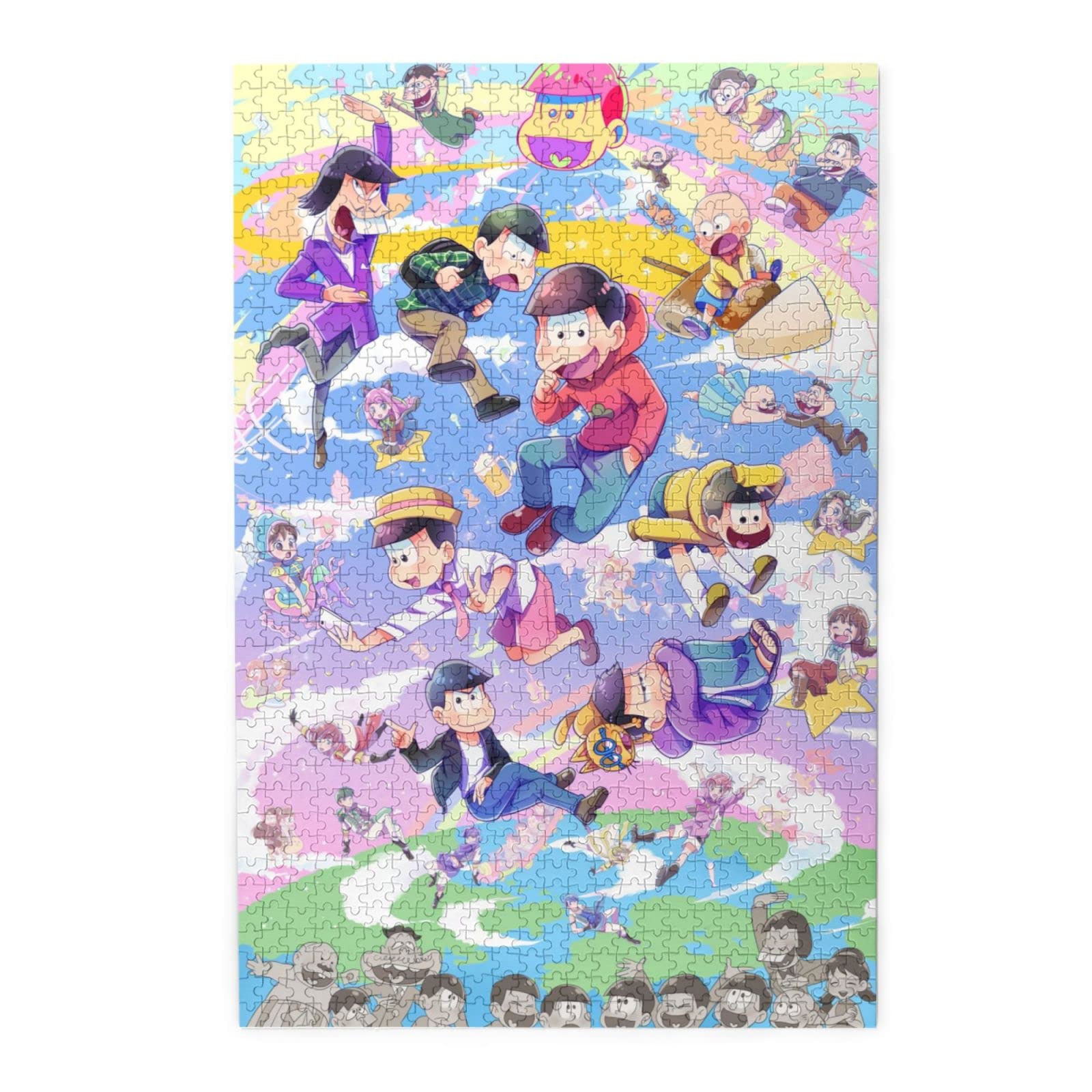 Amazon.co.jp: おそ松さん アニメ ジグソーパズル 木製 1000ピース