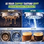 True Fresh café machine nettoyant descaler comprimés paquet de 25 Enlève les chauxclae et les accumulations minérales compatibles avec l'espresso keurig et toutes les grandes marques (25, Boîte de 25)