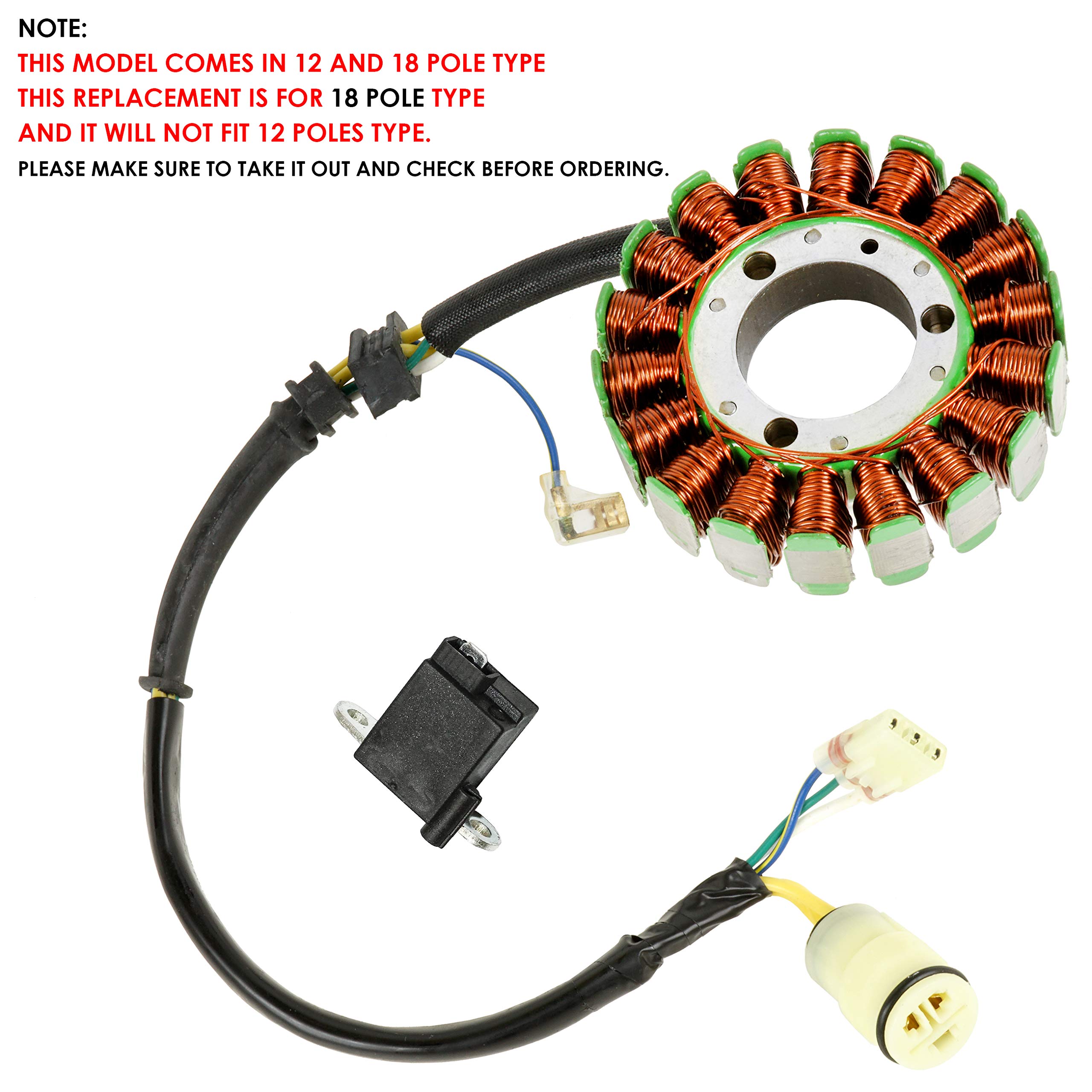 Amazon.com: Caltric compatible with Stator and Pick Up Coil Honda Trx300Fw  Fourtrax 300 1988-2000 : Automotive