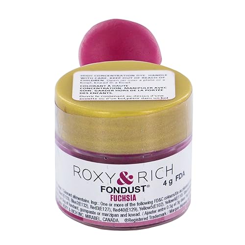 Miniatura 21 de Roxy & Rich Fondust - Colorante alimenticio en polvo, 0.14 oz Wedgewood