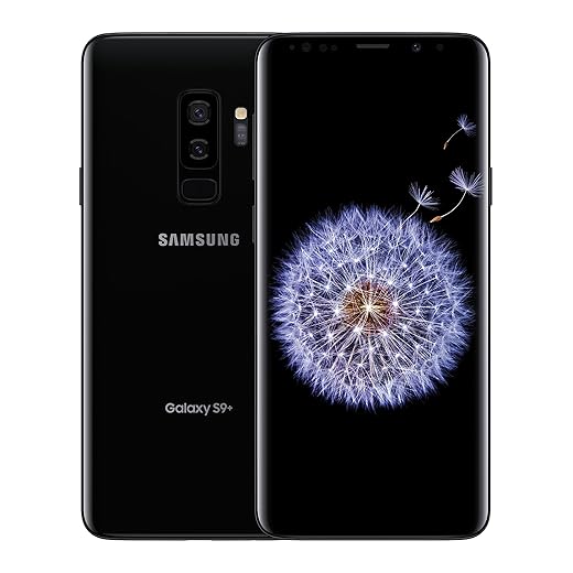 Samsung Galaxy S9 Plus (SM-G965F/DS) 6GB/128GB 6.2-inches LTE Dual SIM Factory Unlocked - International Stock No Warranty (Midnight Black)
