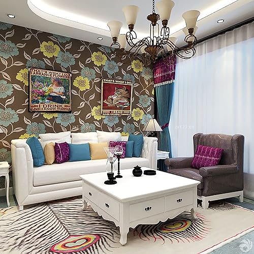 Miniatura 3 de Letrero de metal vintage con diseño de casa de plantas y papi, arte de pared, granja, cocina, bar, hogar, cueva, Navidad, Halloween, novia, novio,