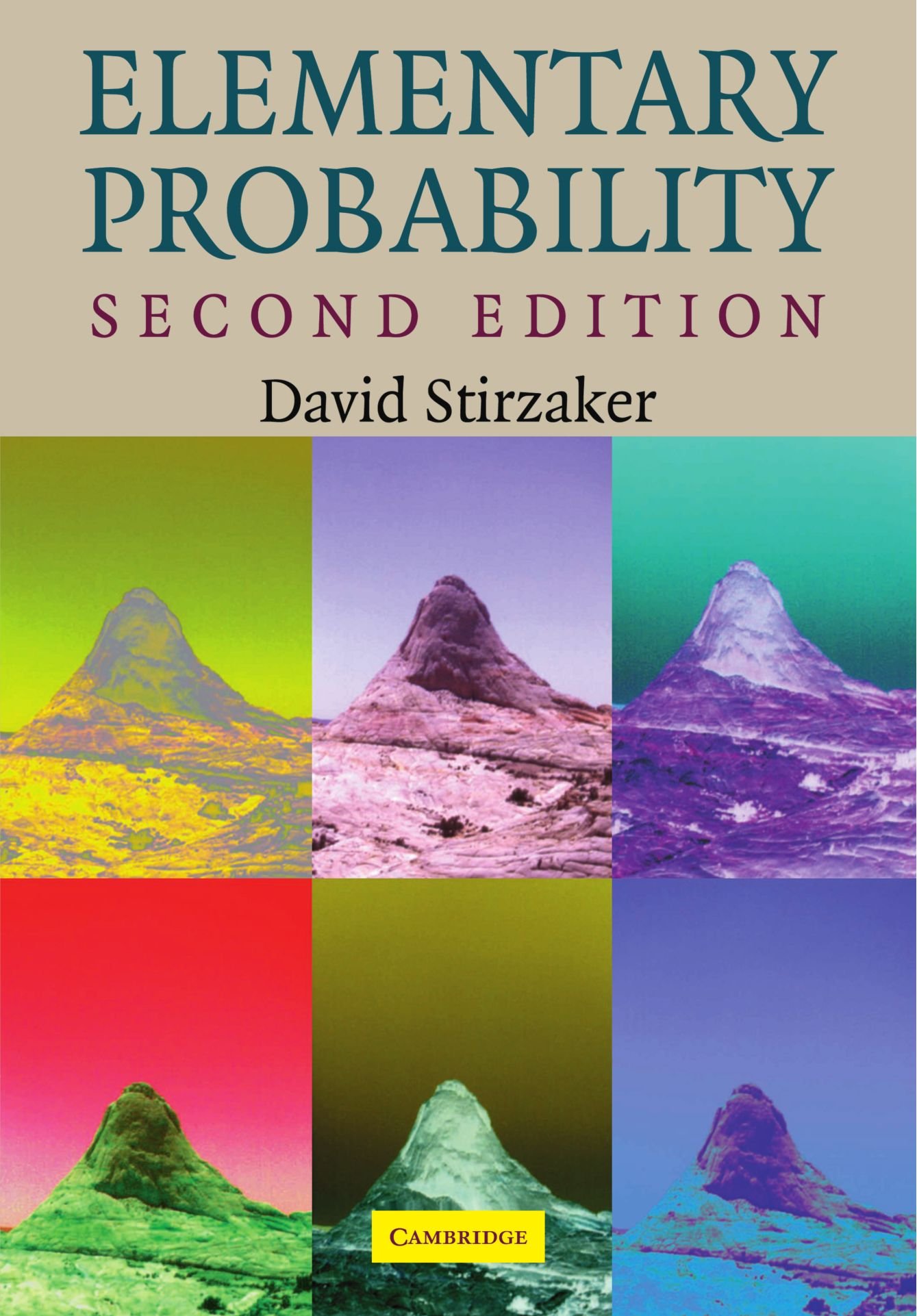Elementary Probability Stirzaker Paperback Cambridge University Press 2e