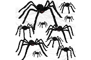 Colovis 10PCS Halloween Spider Decorations