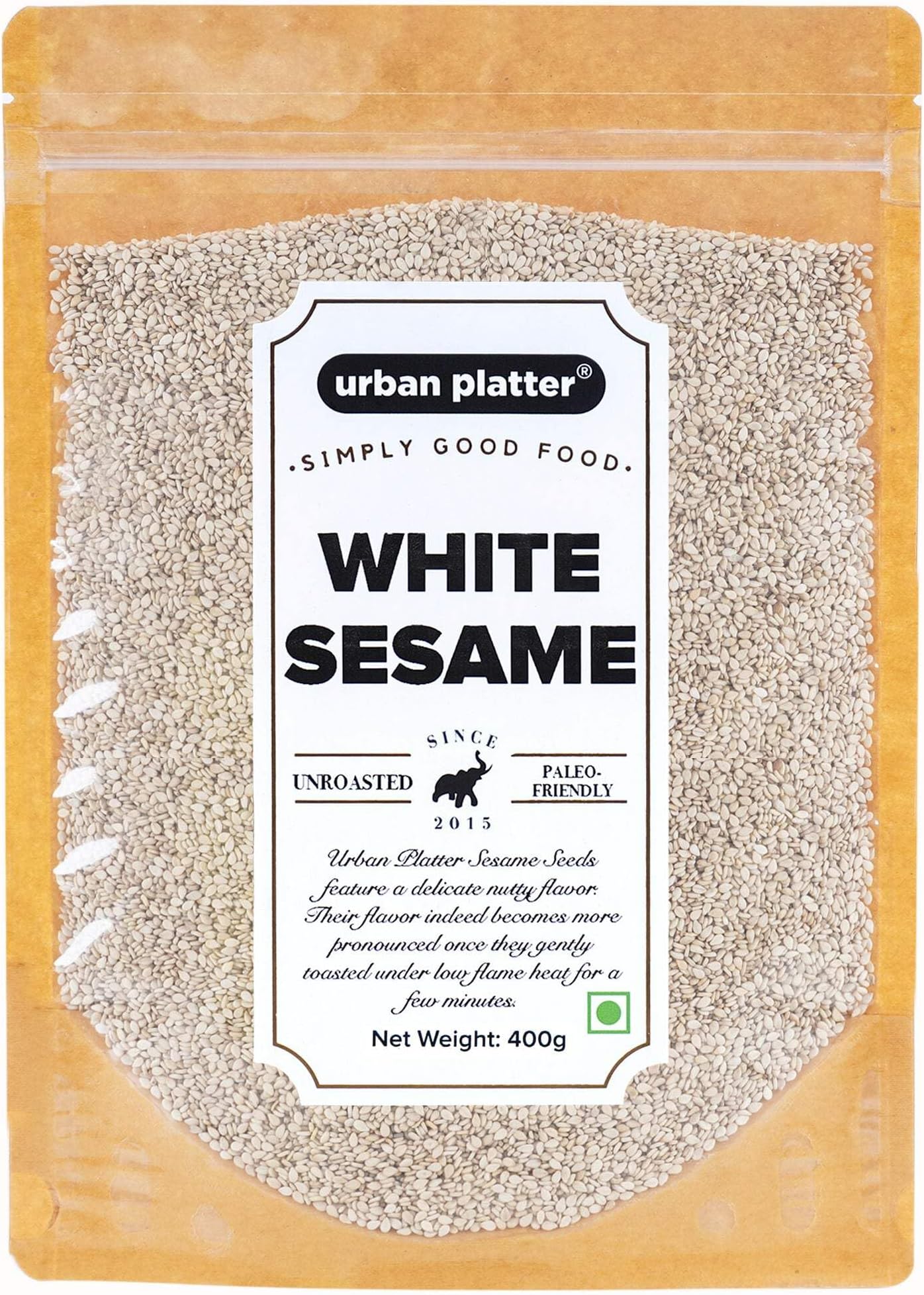 Urban Platter White Sesame Seeds, 400g