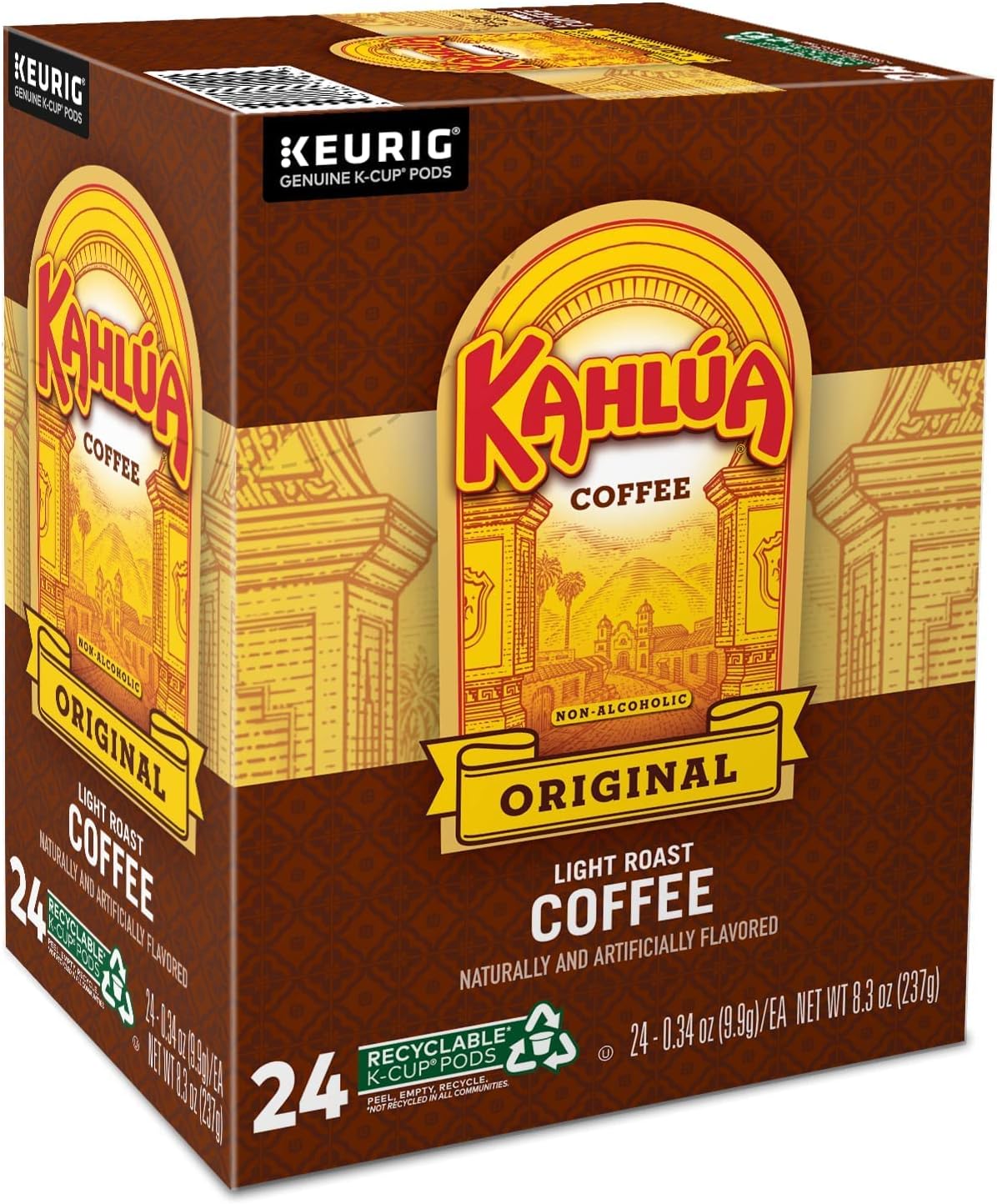 Kahlua Coffee Original single serve K-Cup pods for Keurig brewers, 120 Count