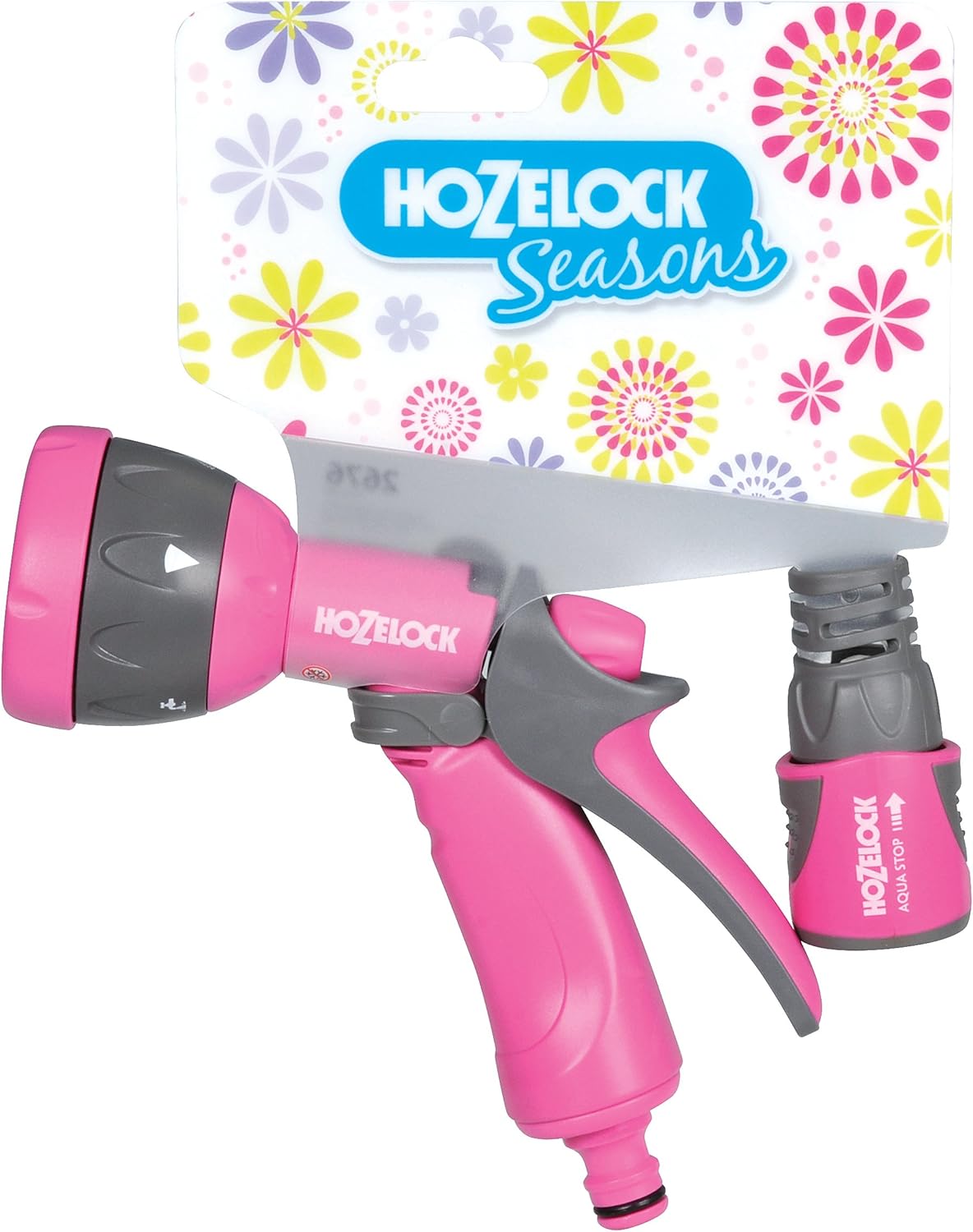Hozelock Seasons Multi Spray Gun Set Pink Amazon.co.uk Garden