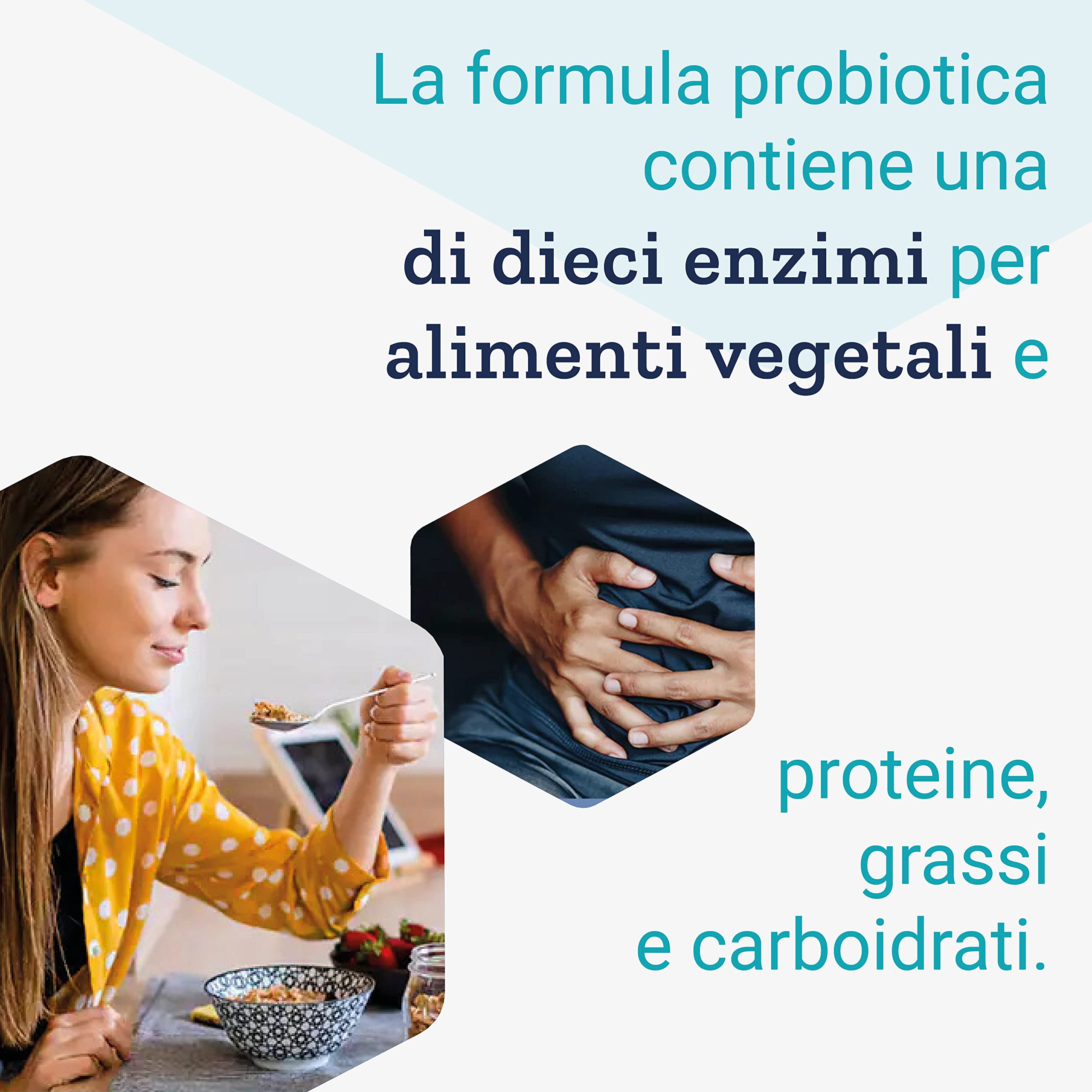 Life Extension, Enhanced Super Digestive Enzymes, Dose Elevata, 60 Capsule vegetali, Testate in Laboratorio, Senza OGM
