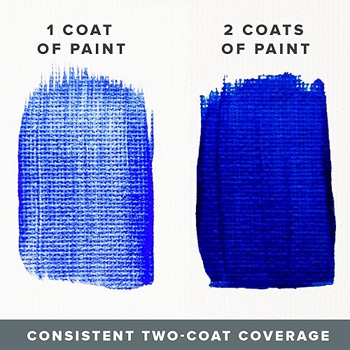 Miniatura 5 de DecoArt - Pintura acrílica de 2 oz, 12 unidades de pintura brillante para manualidades. 24 oz