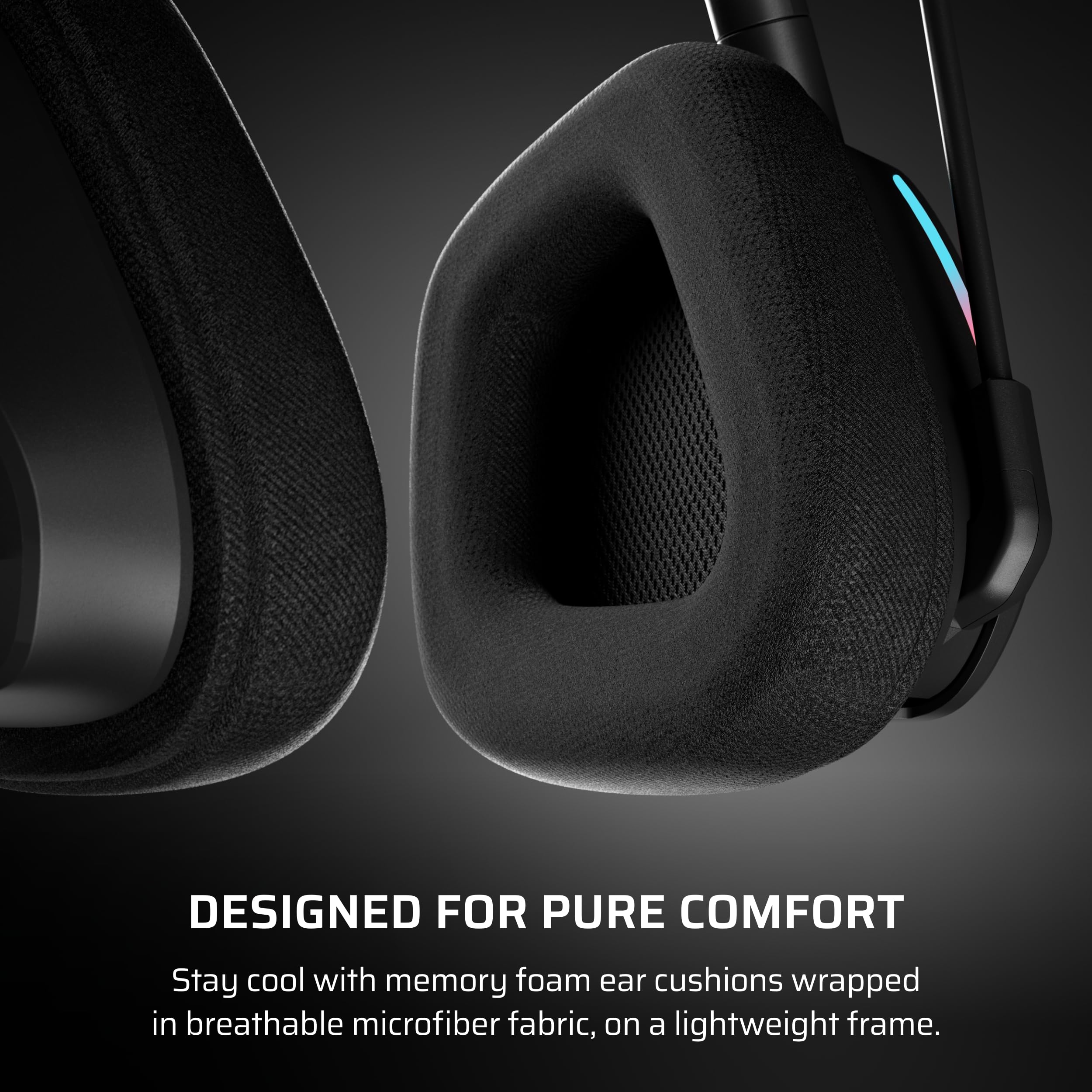 Corsair Void v2 Wireless Gaming Headset with Bluetooth for PC, PS5, PS4, Switch, Mobile – Dolby Atmos, 70 Hr Battery, Dual Wireless, Lightweight, Fast Charging – Carbon