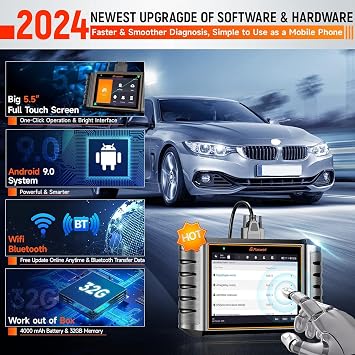 FOXWELL NT710 Scan Tool fit for BMW with 16pin to 20pin Cable (OBD1 to OBDII Cable)