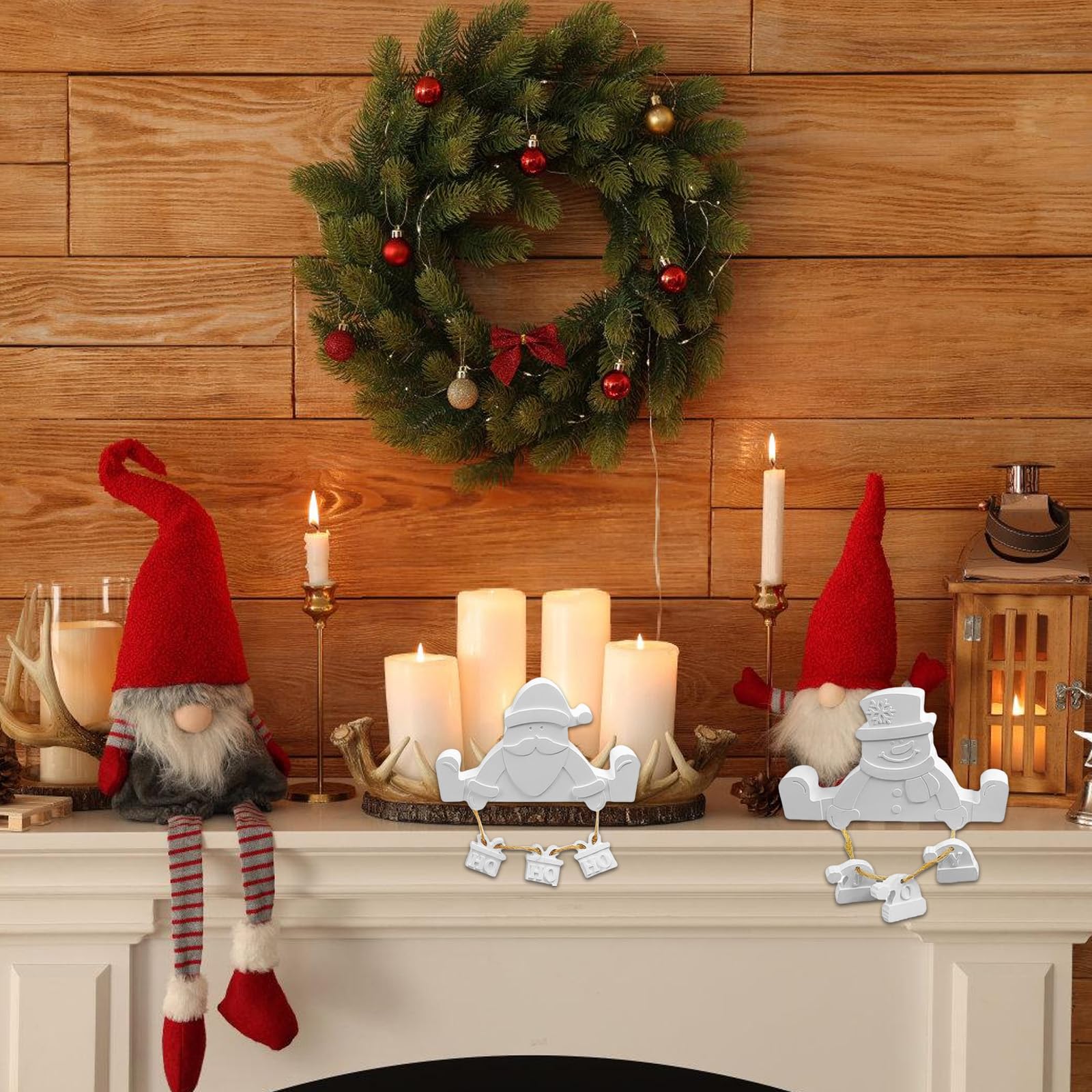 Moule En Silicone 3D Père Noël - Pour Ciment, Résine, Plâtre - Faites Vos Décorations De Noël Vous-même