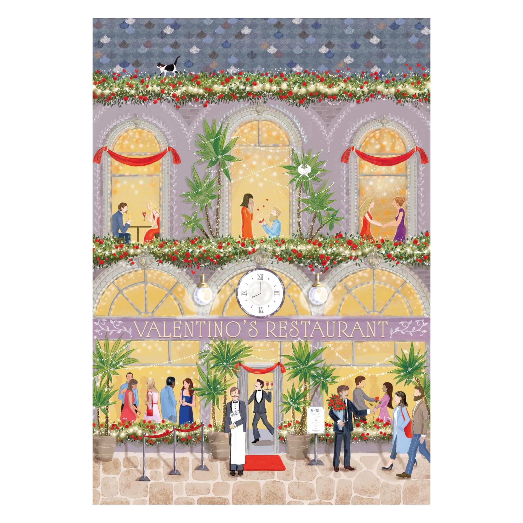 Great British Jigsaws Valentino's Restaurant 1000-Piece Puzzle