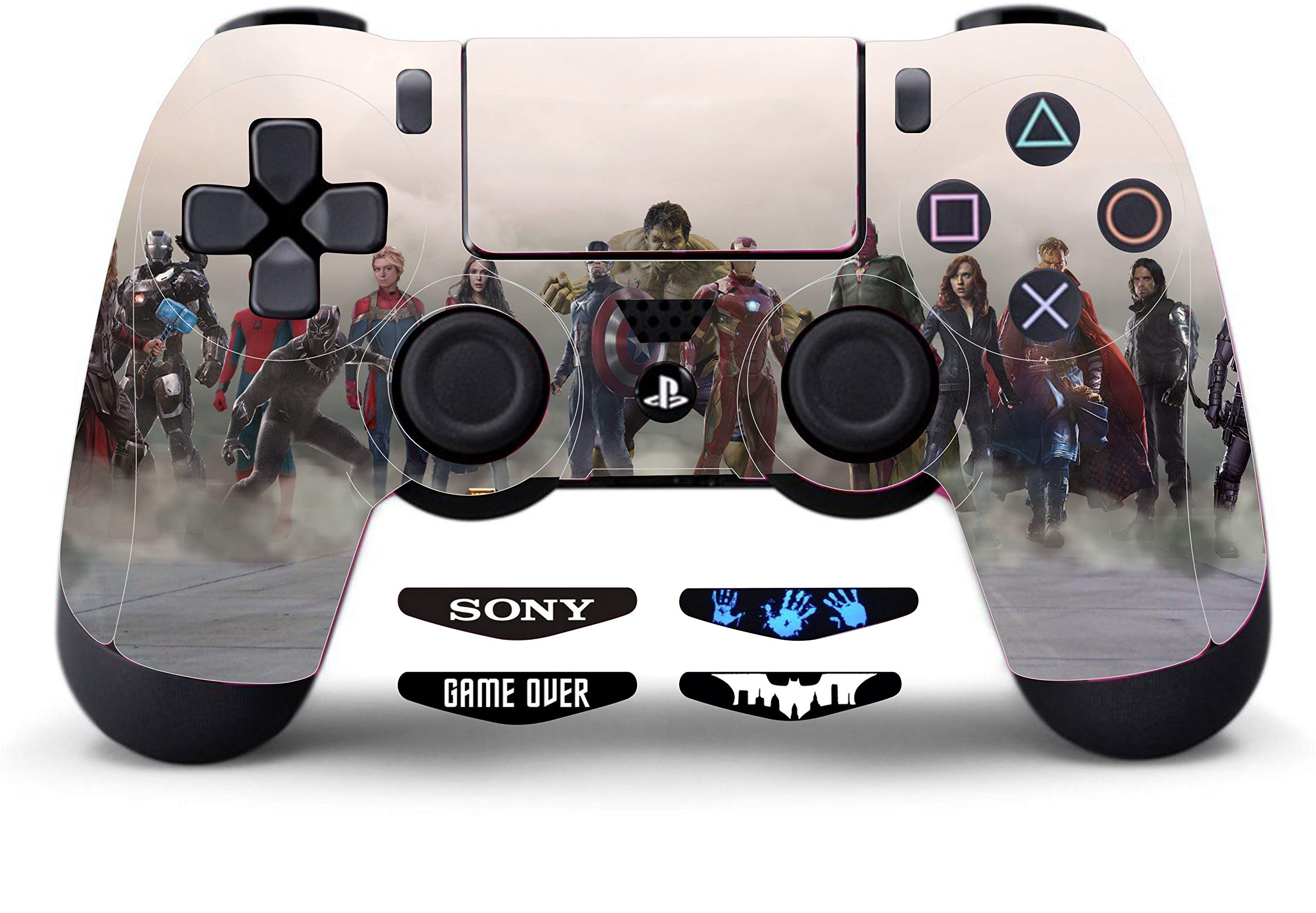 Elton PS4 Controller Deesigner 3M Skin for Sony Playstation 4, PS4 Slim, Ps4 Pro Dual Shock Remote Wireless Controller - Skin for (Set of 2) Controller Only+4Led bar Decal design43 [video game] (B08YQYLB9S) Amazon Price History, Amazon Price Tracker