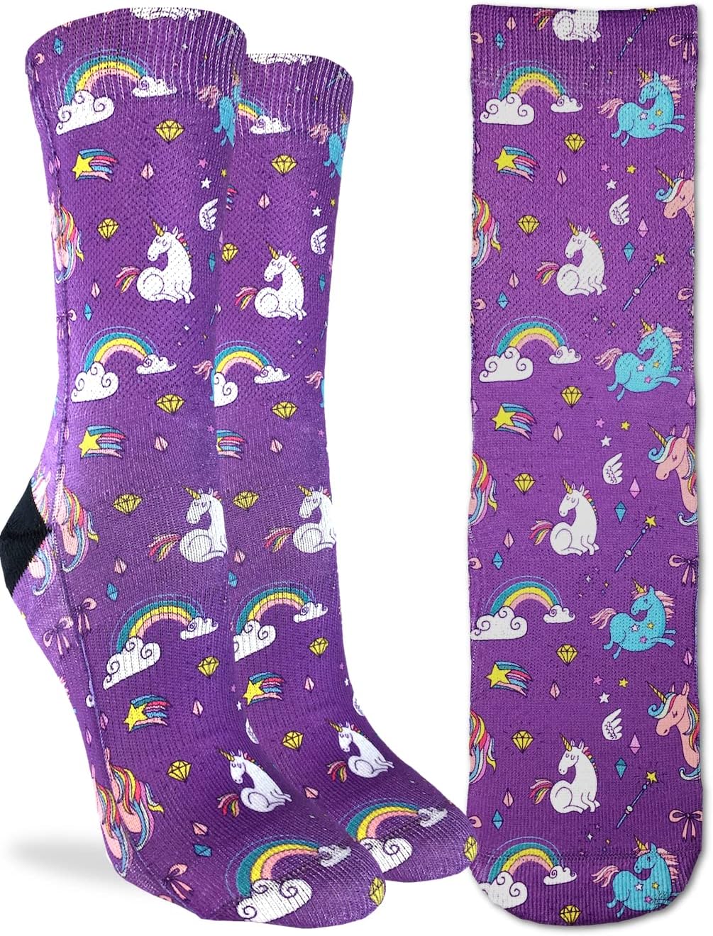 Good Luck Sock Women's Unicorn & Fairies Socks, Adult - Image 3