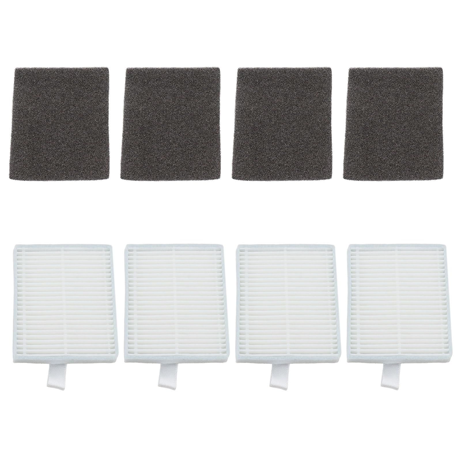 Briny River 4X L60/L50 HEPA Vacuum Cleaner Filter Kit Compatible with Eufy L60 L60 Hybrid L60 SES Series Vacuum Cleaner with Foam Filter